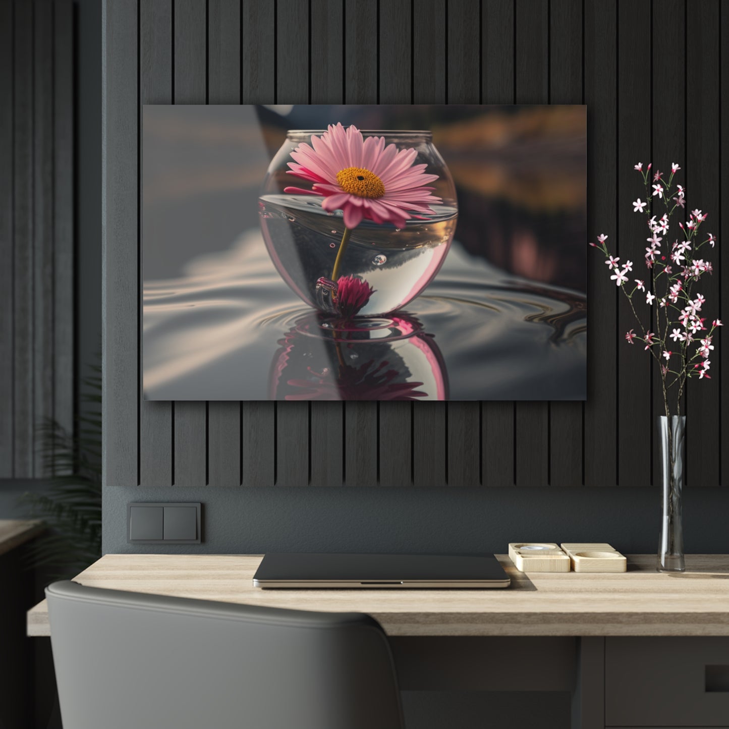 Acrylic Prints Daisy in a vase 2