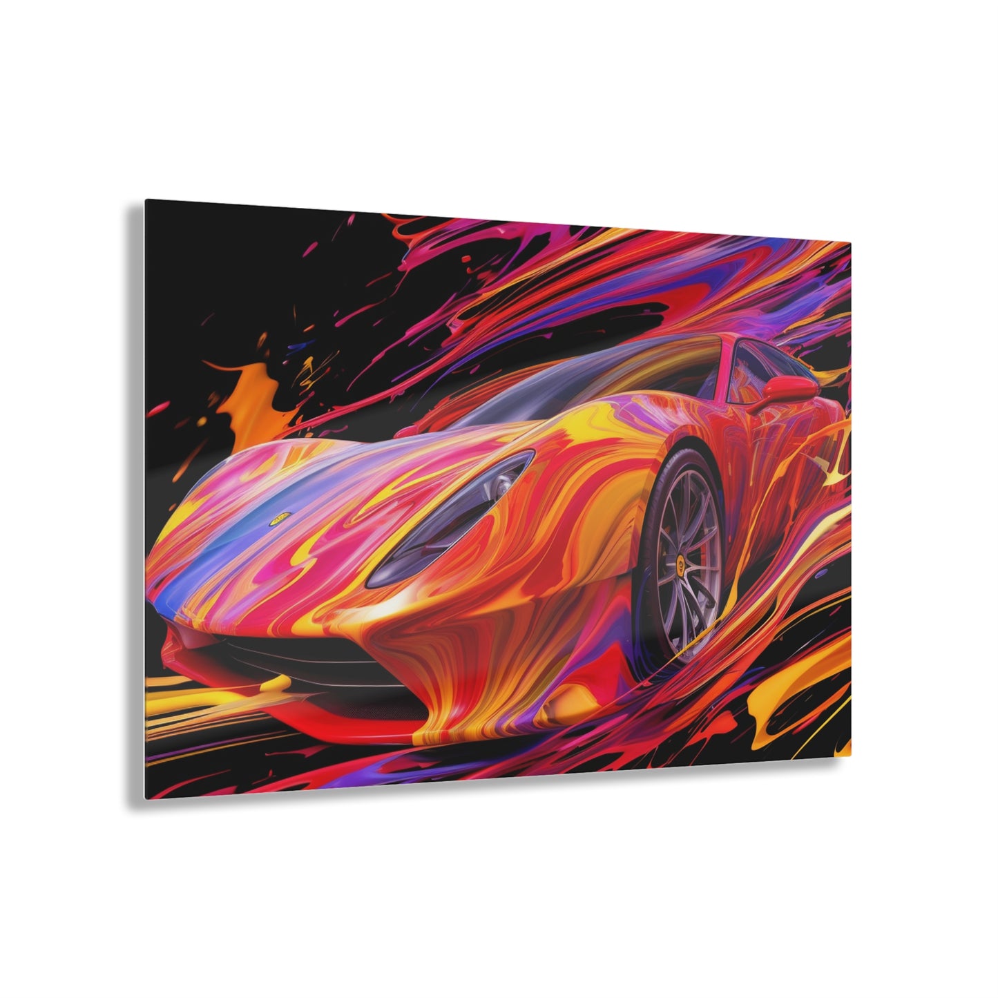 Acrylic Prints Ferrari Water Fusion 2