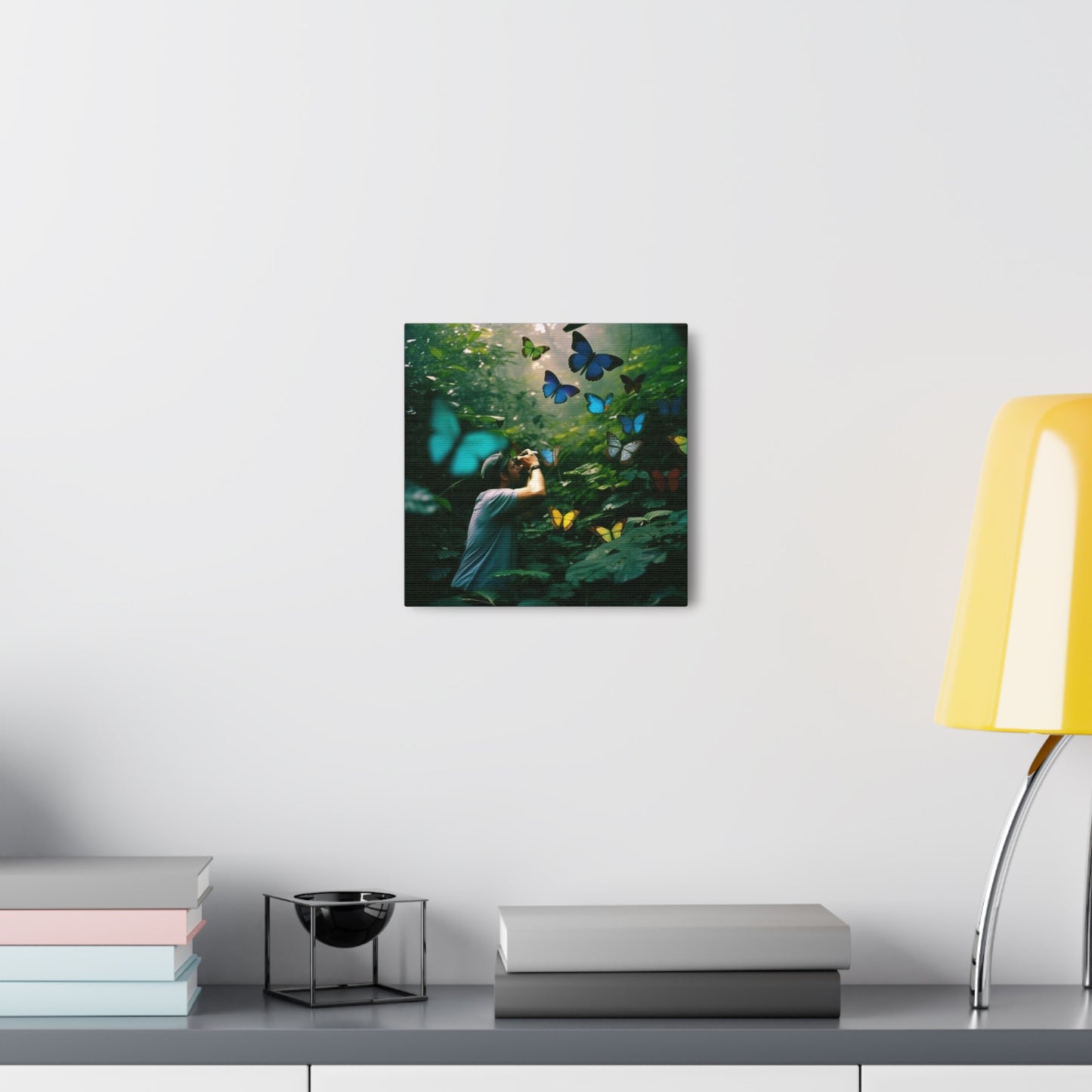 Canvas Gallery Wraps Jungle Butterfly 1