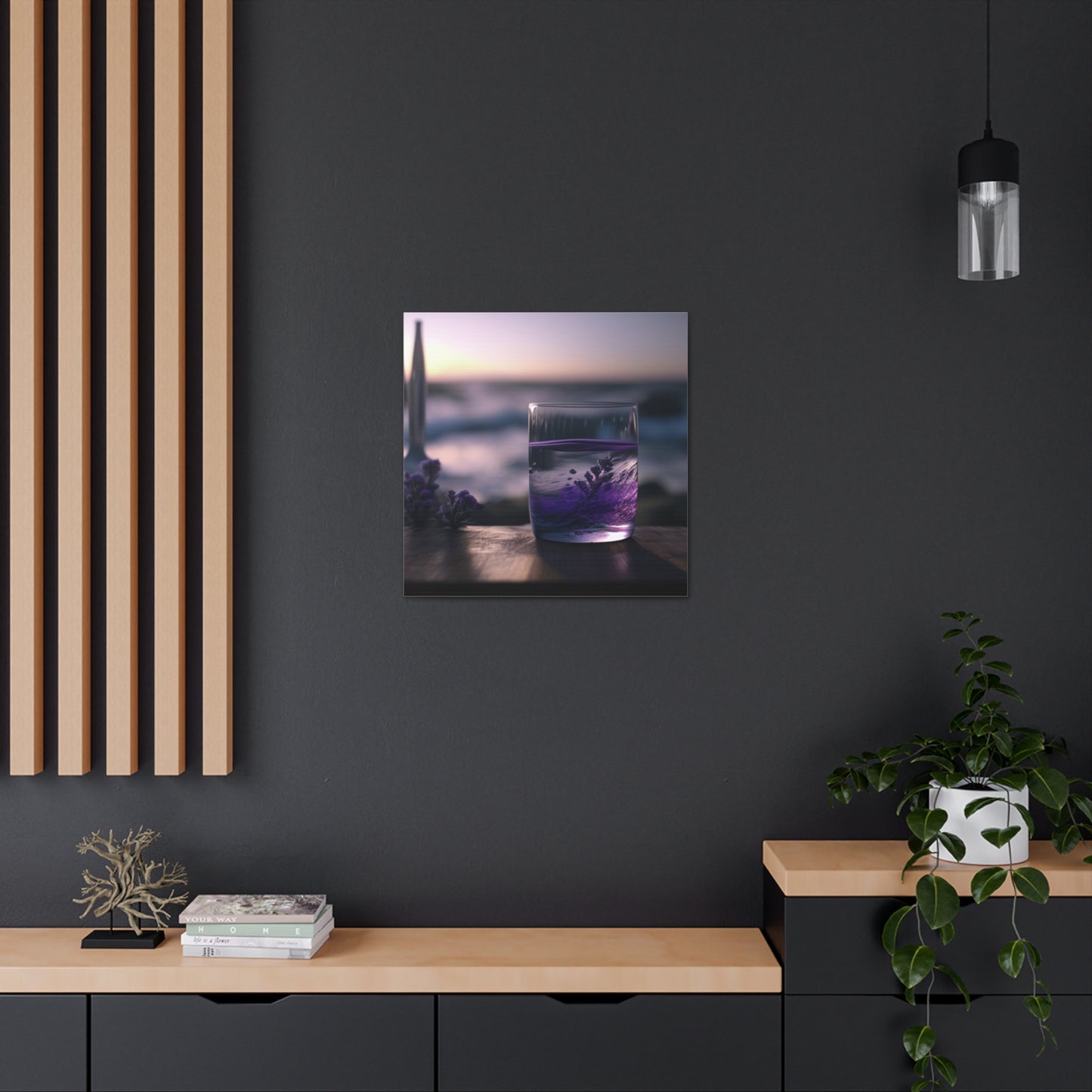 Canvas Gallery Wraps Lavender in a vase 4
