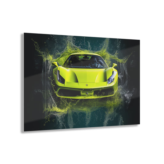 Acrylic Prints Farrari Water 4