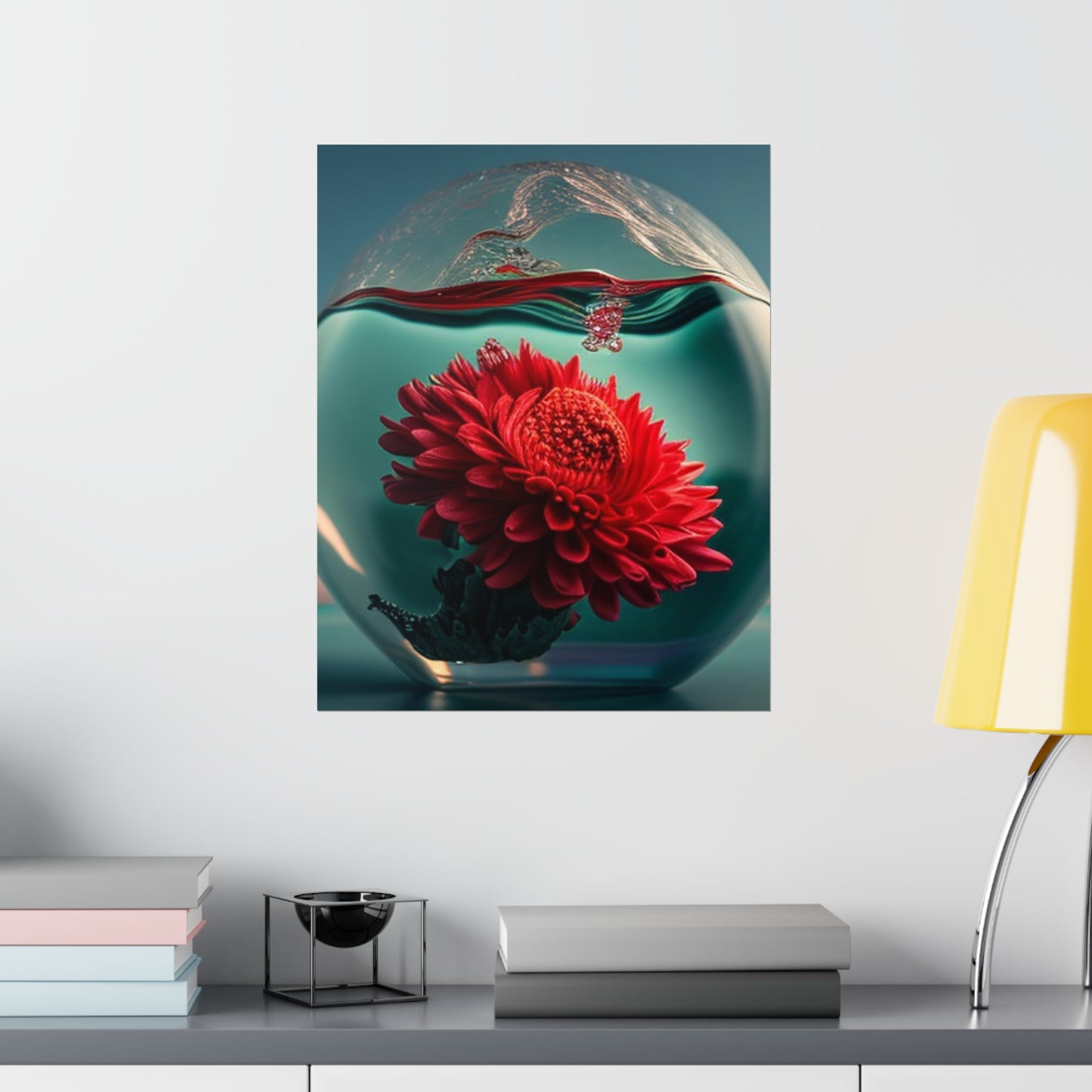 Premium Matte Vertical Posters Chrysanthemum 4