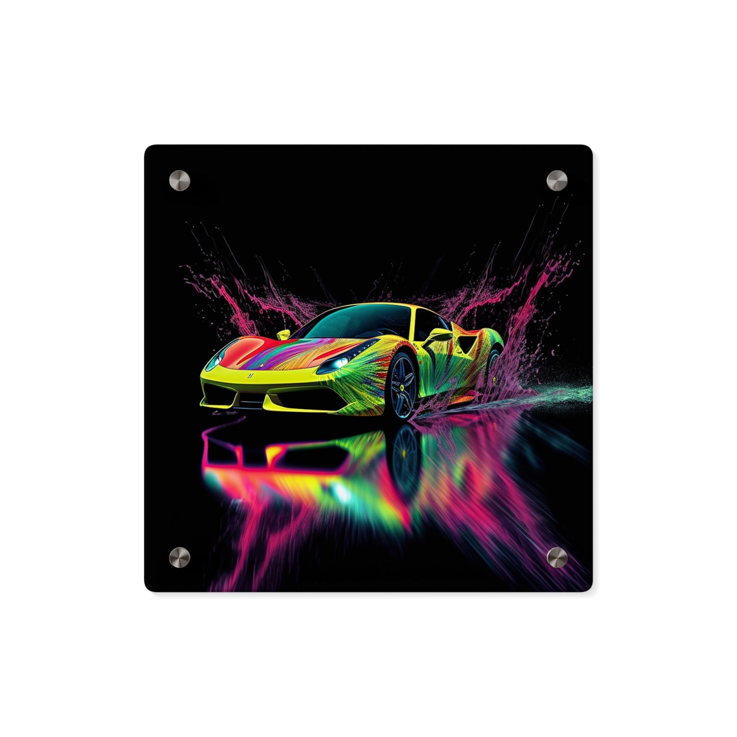 Acrylic Wall Art Panels Ferrari Fusion Water 2