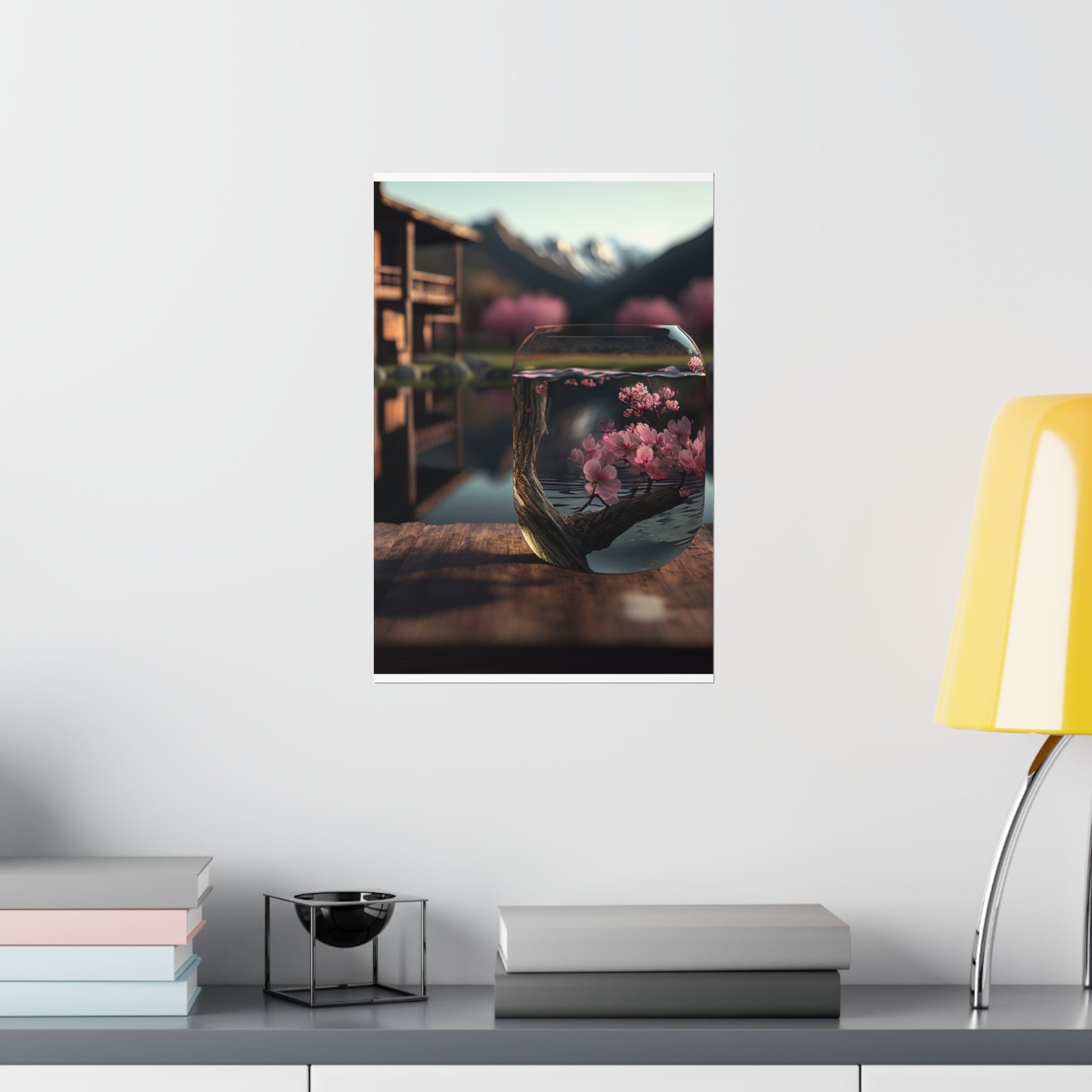 Premium Matte Vertical Posters Cherry Blossom 3