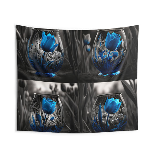 Indoor Wall Tapestries Tulip Blue 5