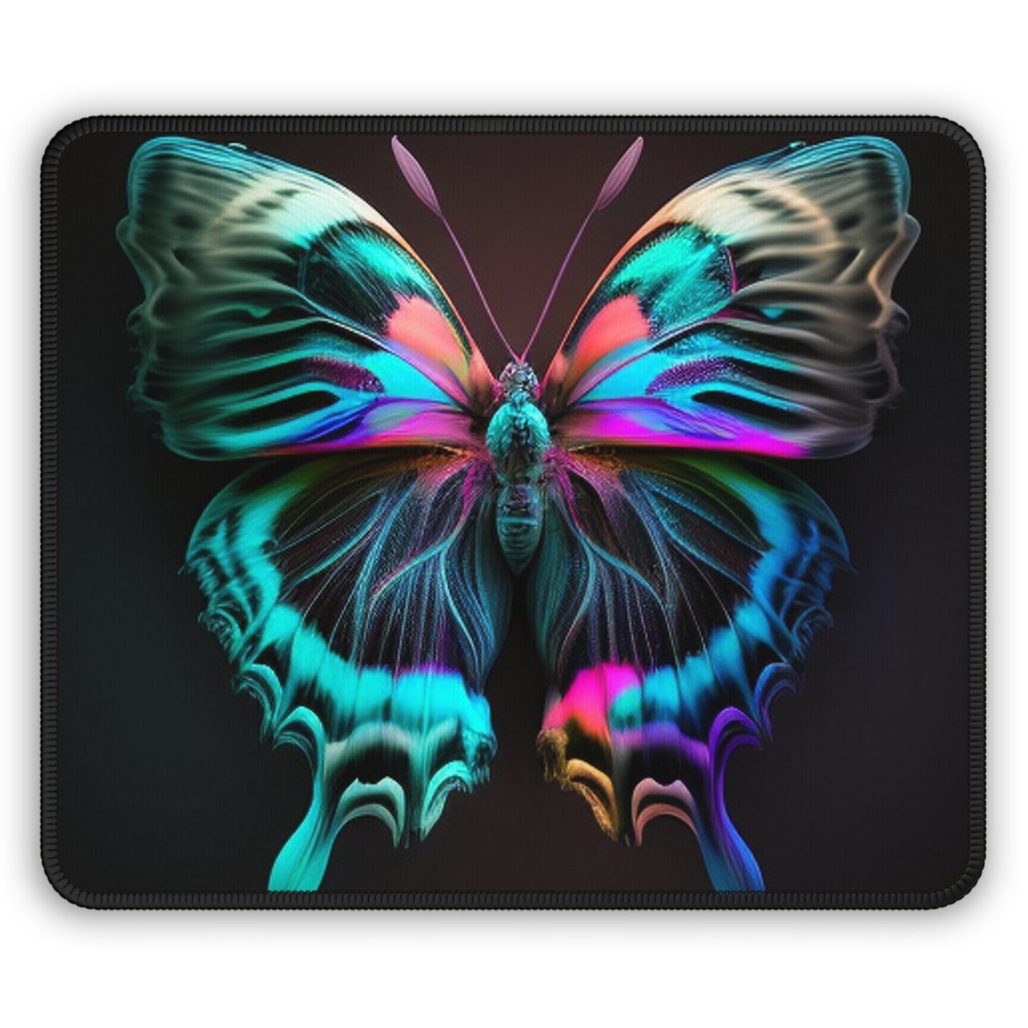 Gaming Mouse Pad  Neon Butterfly Fusion 3