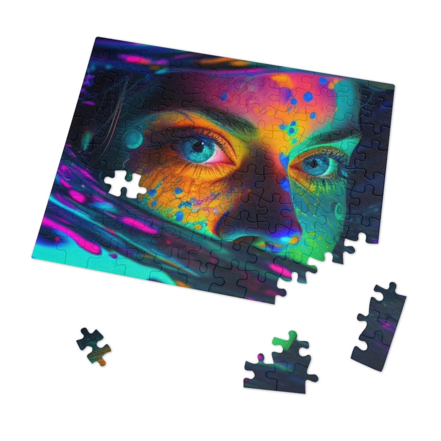 Jigsaw Puzzle (30, 110, 252, 500,1000-Piece) Florescent Glow 3