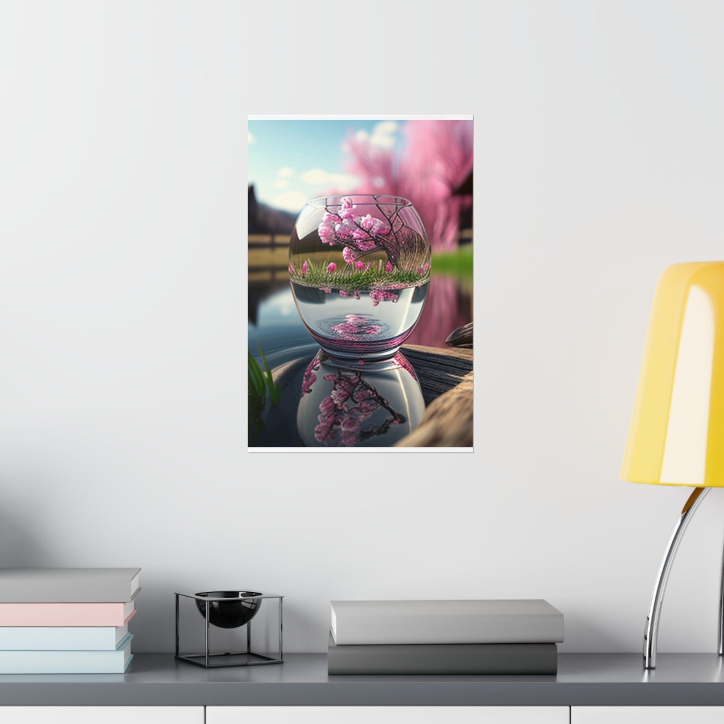 Premium Matte Vertical Posters Cherry Blossom 2