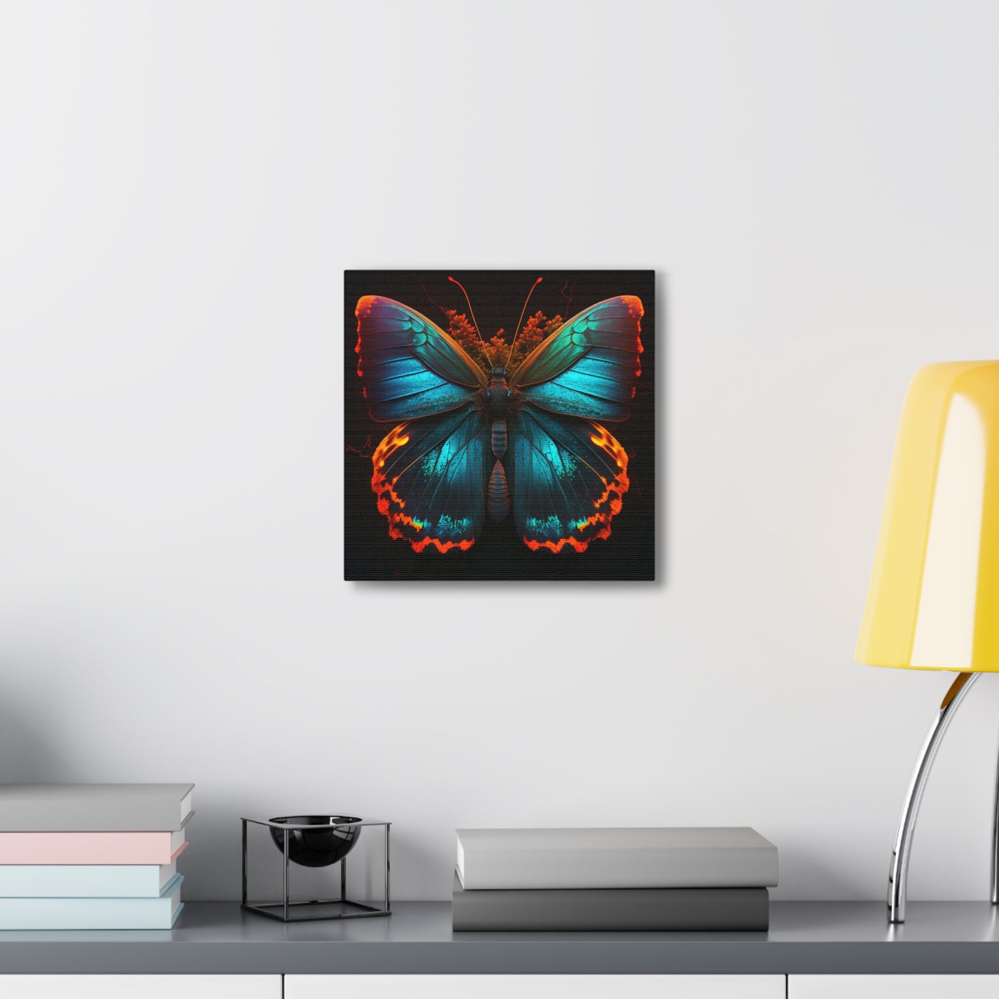 Canvas Gallery Wraps Neon Butterfly Flair 3