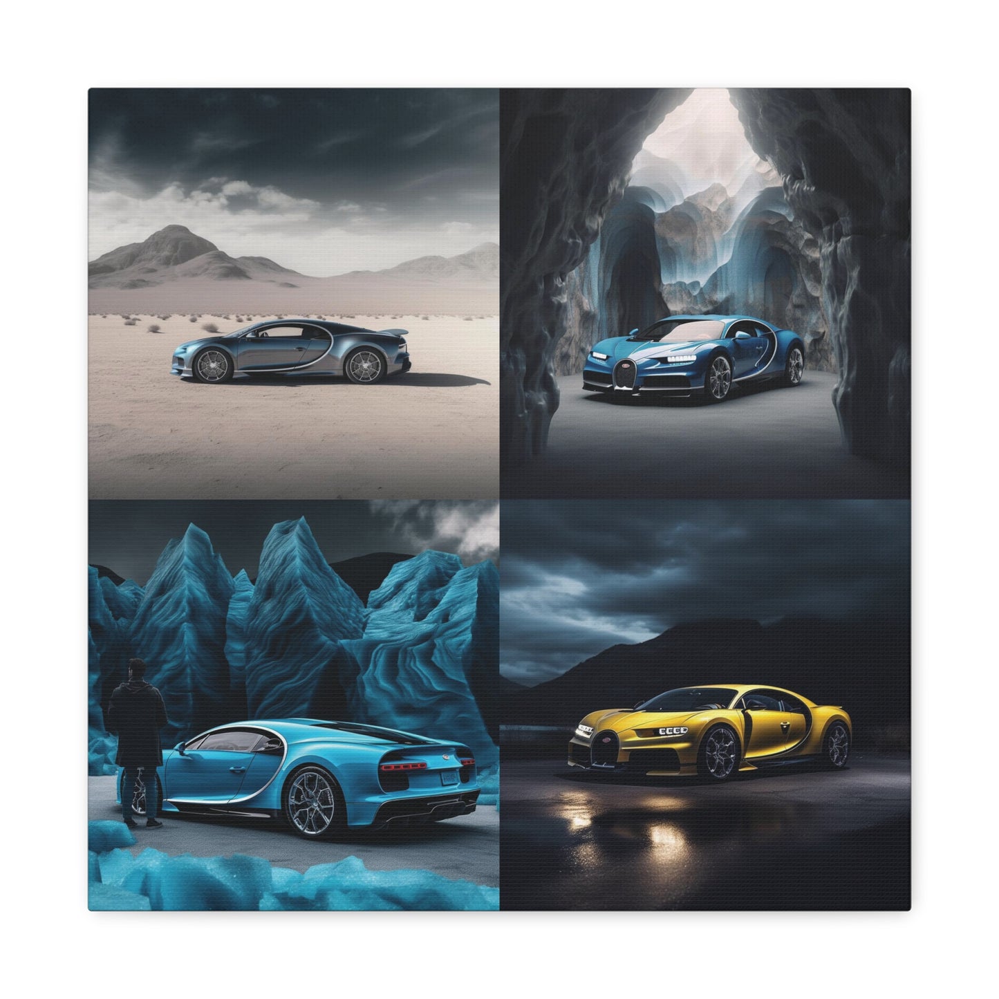 Canvas Gallery Wraps Bugatti Real Look 5