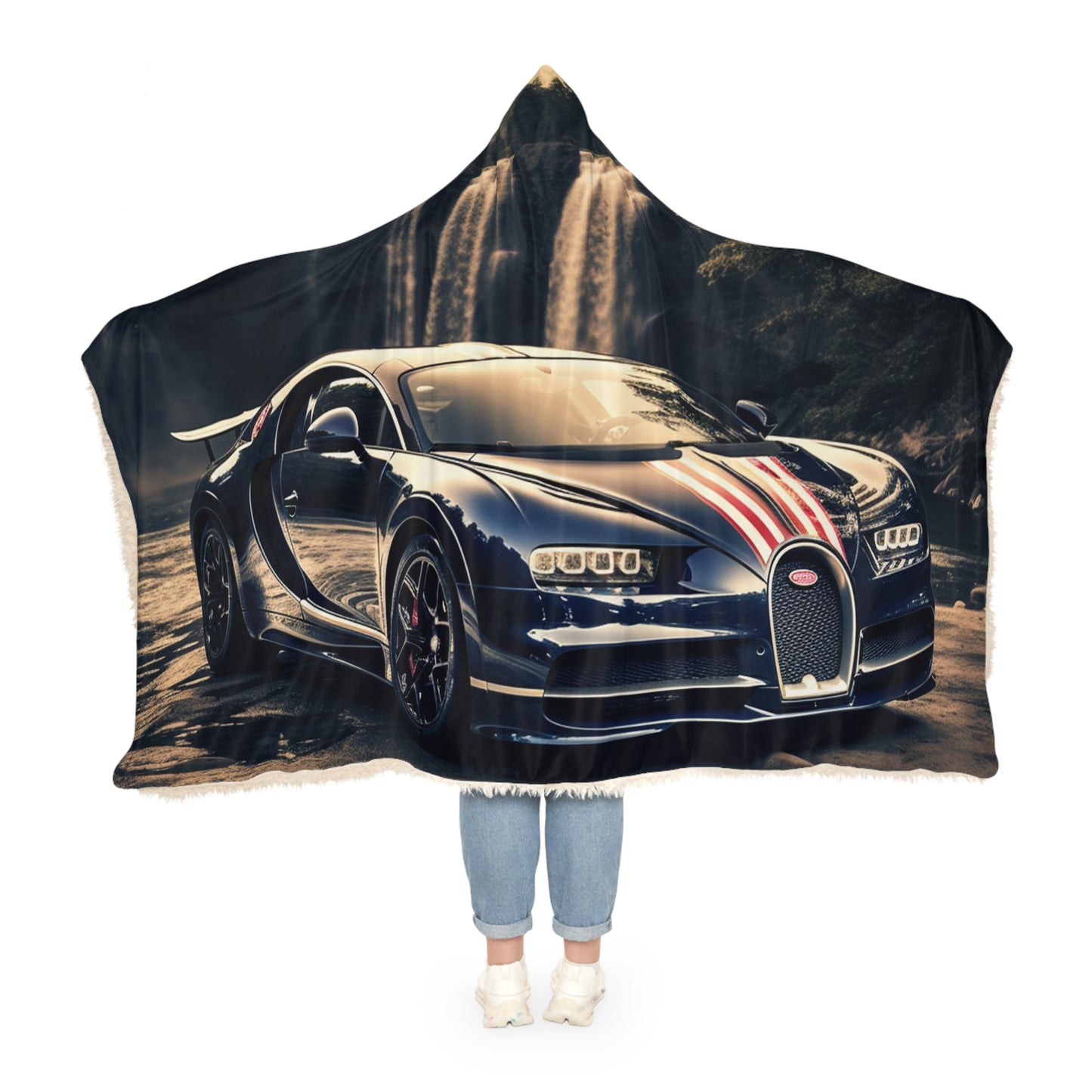 Snuggle Hooded Blanket Bugatti Waterfall 2