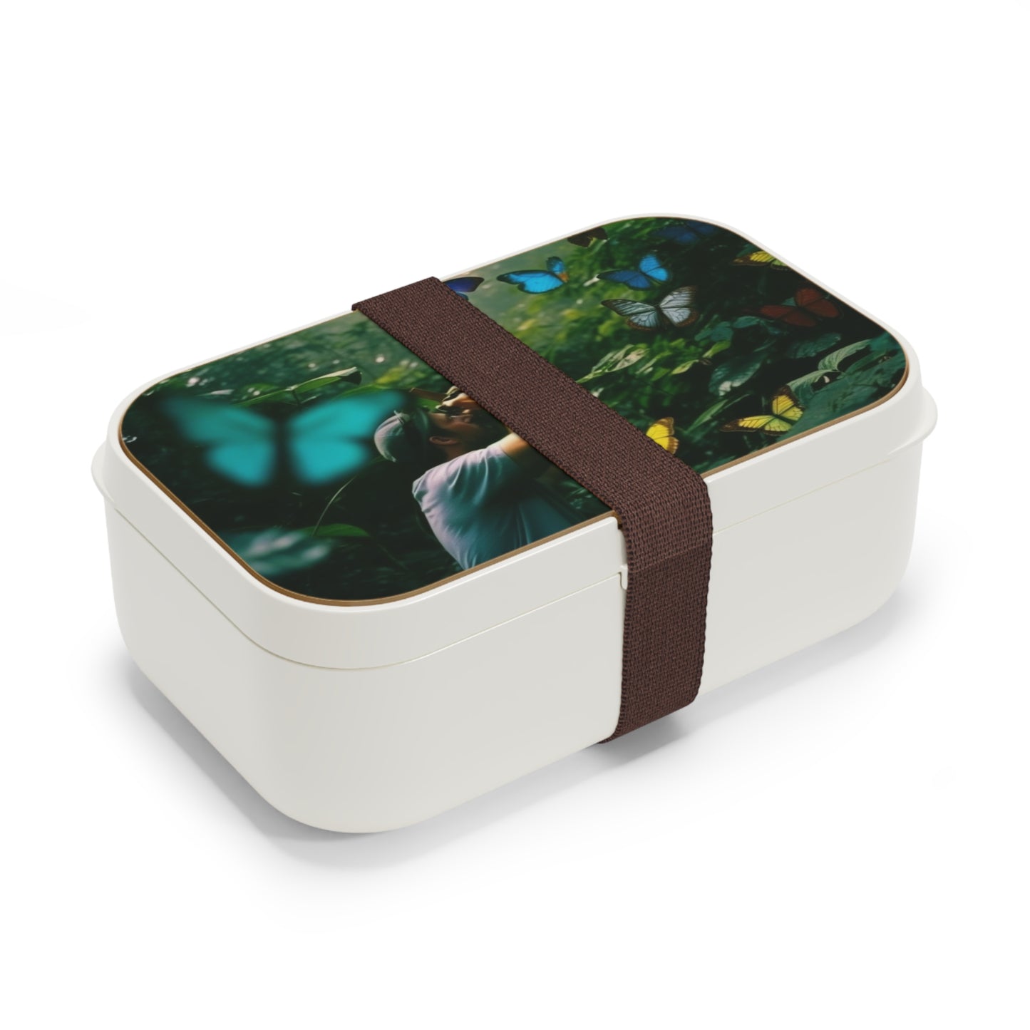 Bento Lunch Box Jungle Butterfly 1