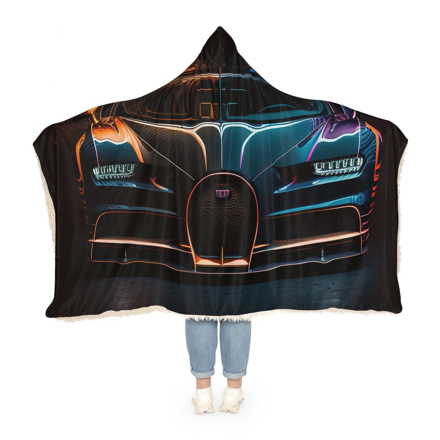 Snuggle Hooded Blanket Bugatti Chiron Super 3