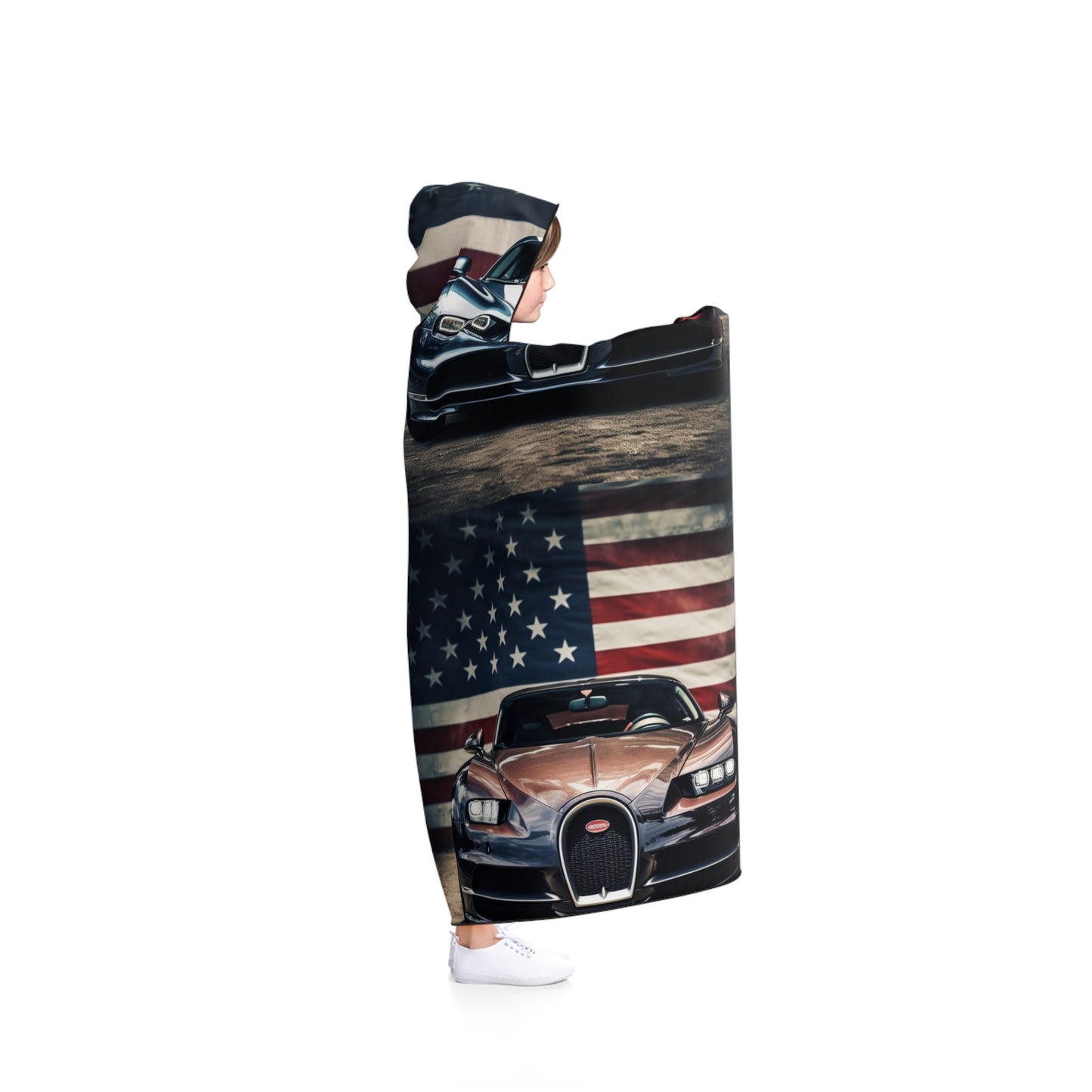 Hooded Blanket Bugatti Flag 5