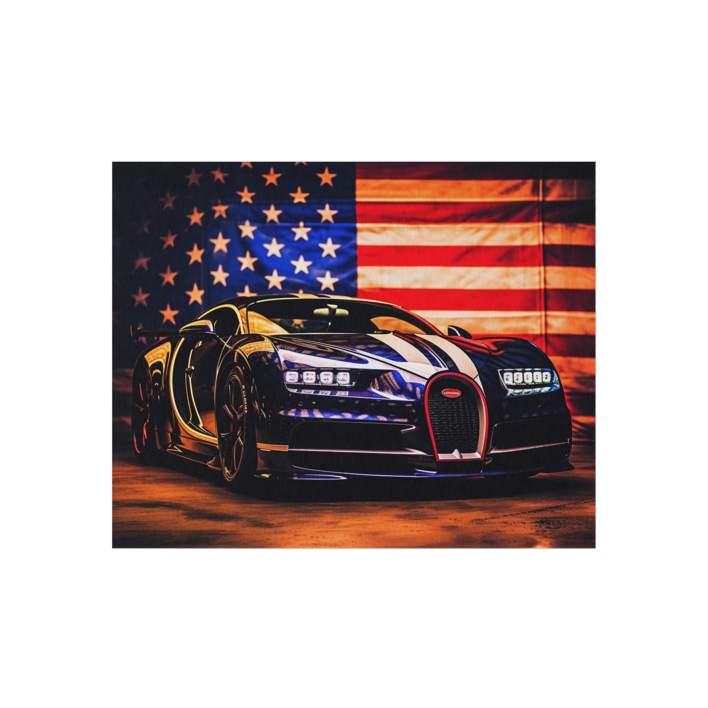 Outdoor Rug  Macro Bugatti American Flag 4
