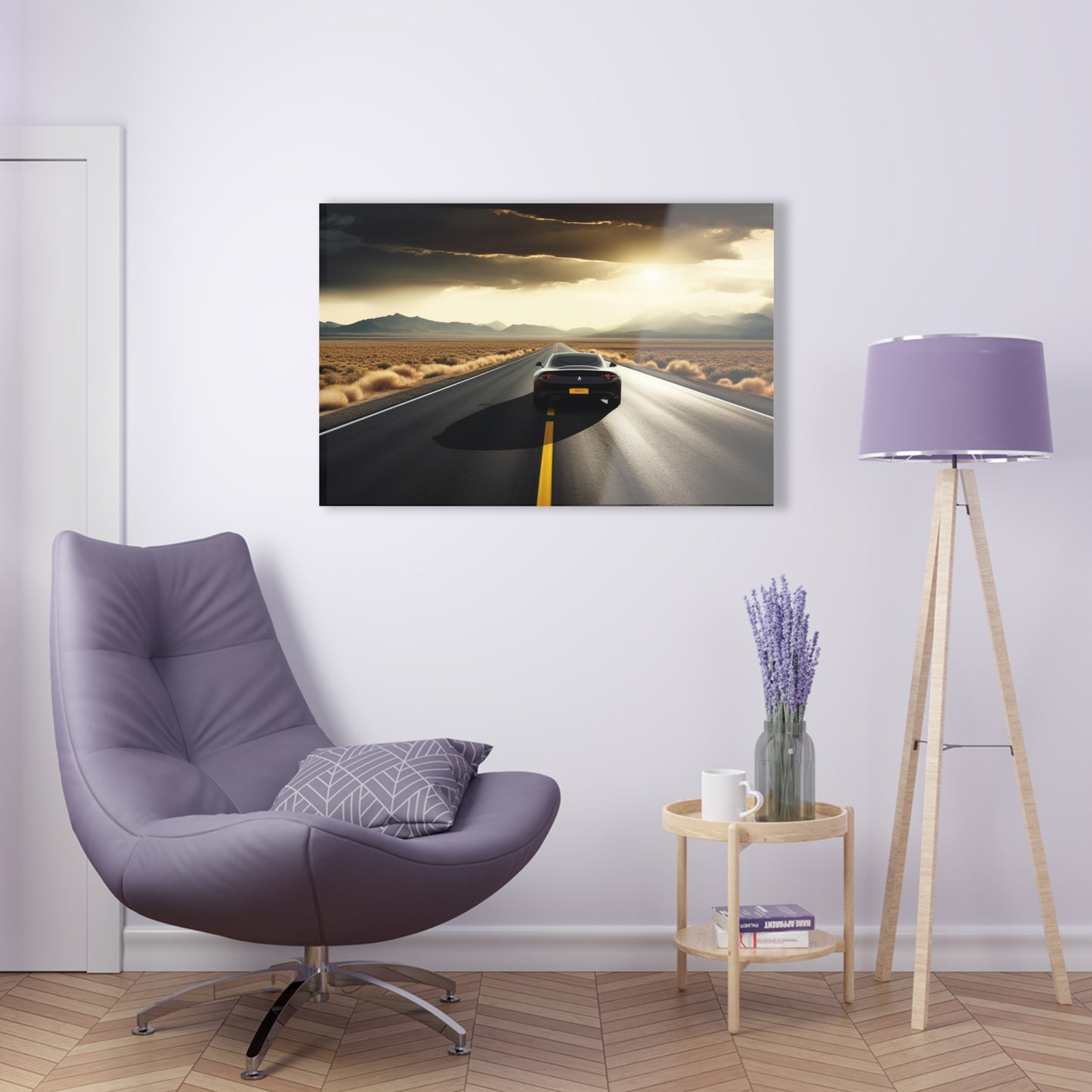 Acrylic Prints Ferrari Road 1