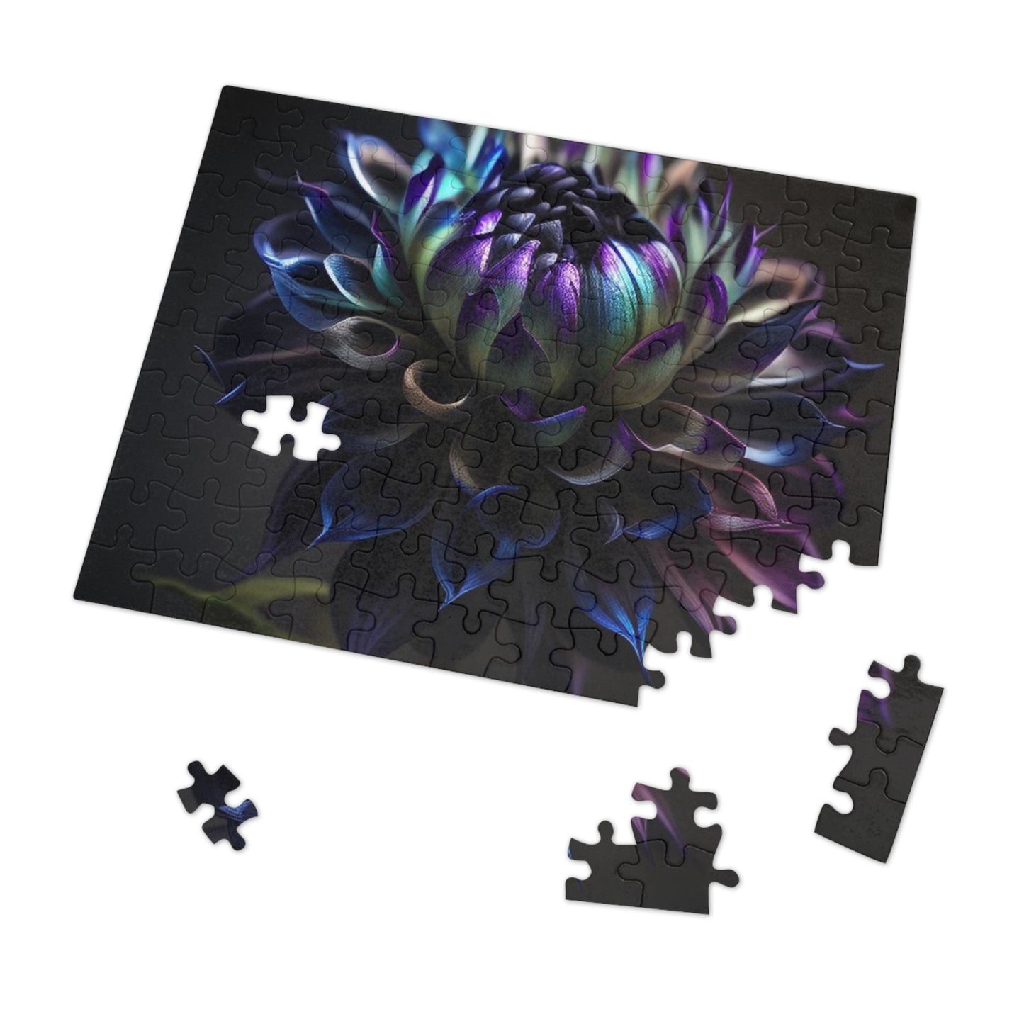 Jigsaw Puzzle (30, 110, 252, 500,1000-Piece) Dahlia Purple 4