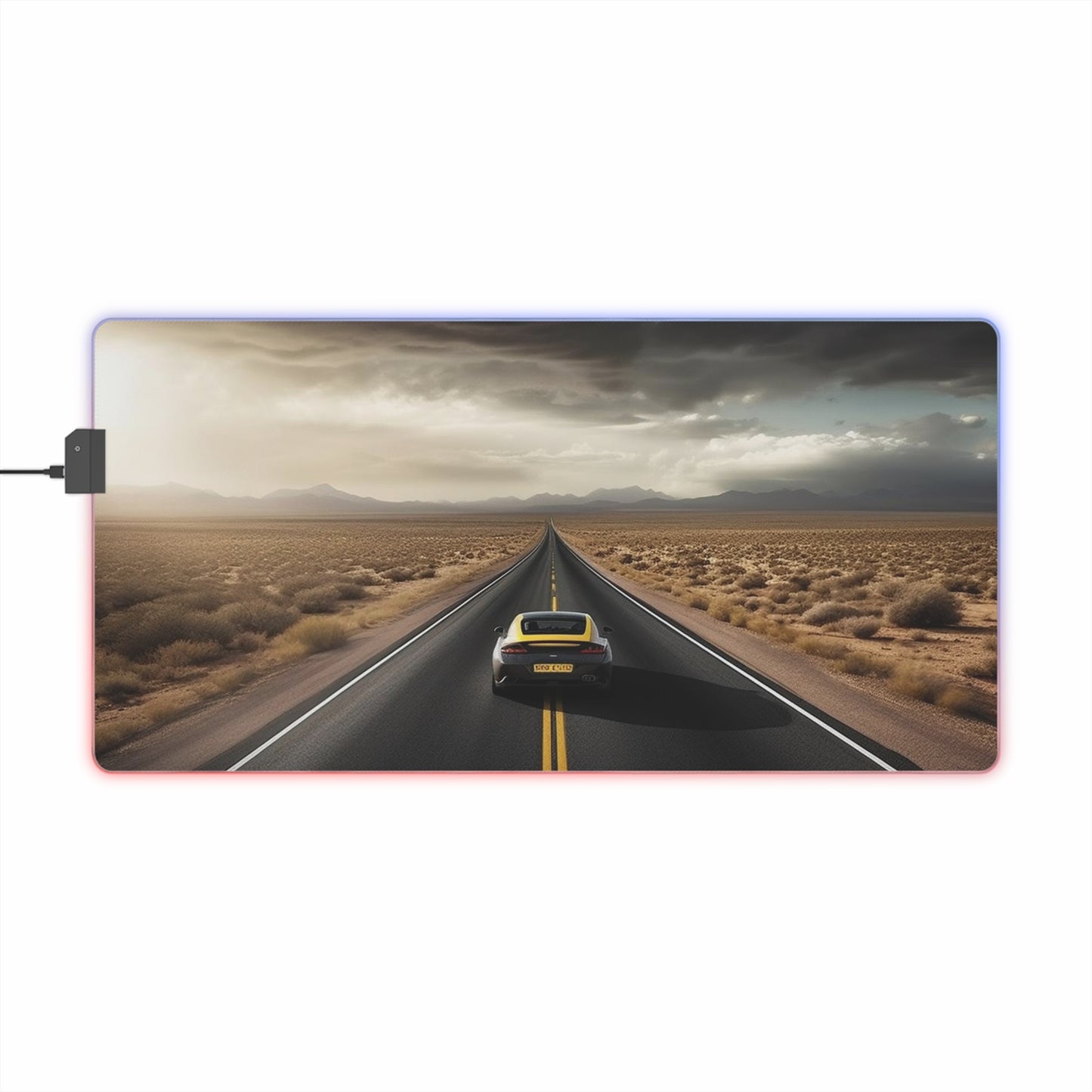 LED Gaming Mouse Pad Ferrari Road 2