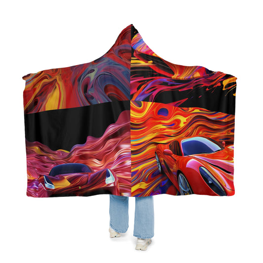 Snuggle Hooded Blanket Ferrari Water Fusion 5