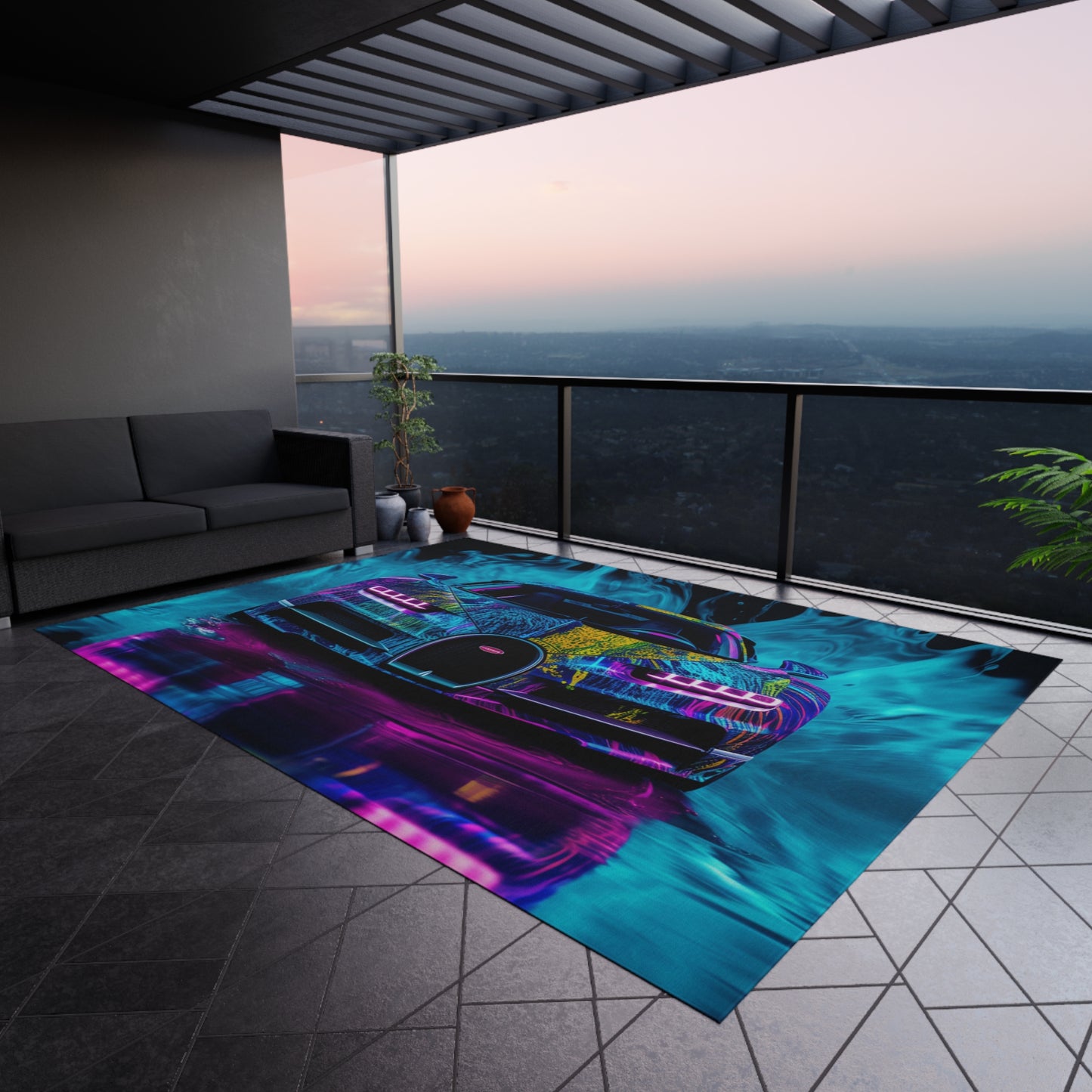 Outdoor Rug  Bugatti Water 2