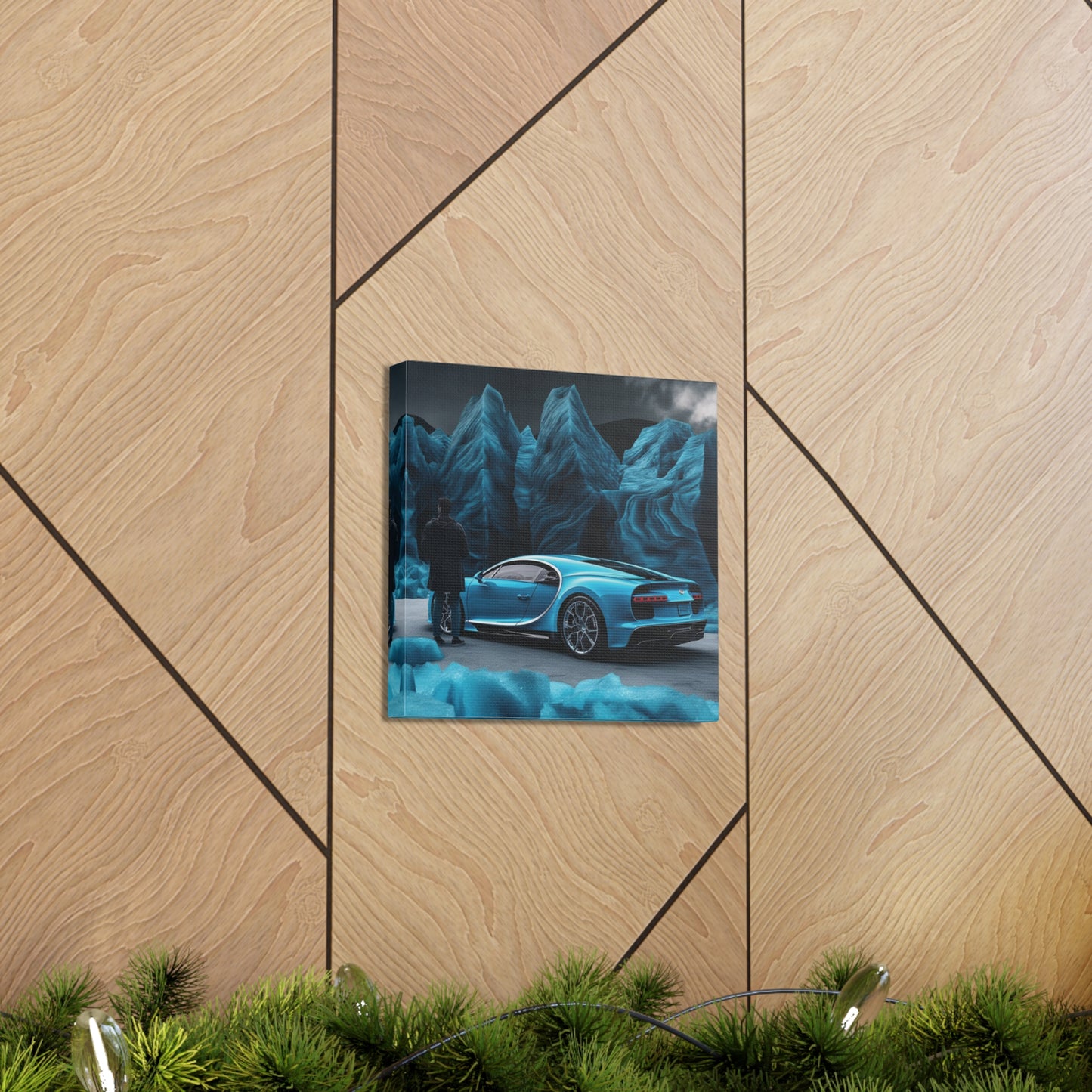 Canvas Gallery Wraps Bugatti Real Look 3