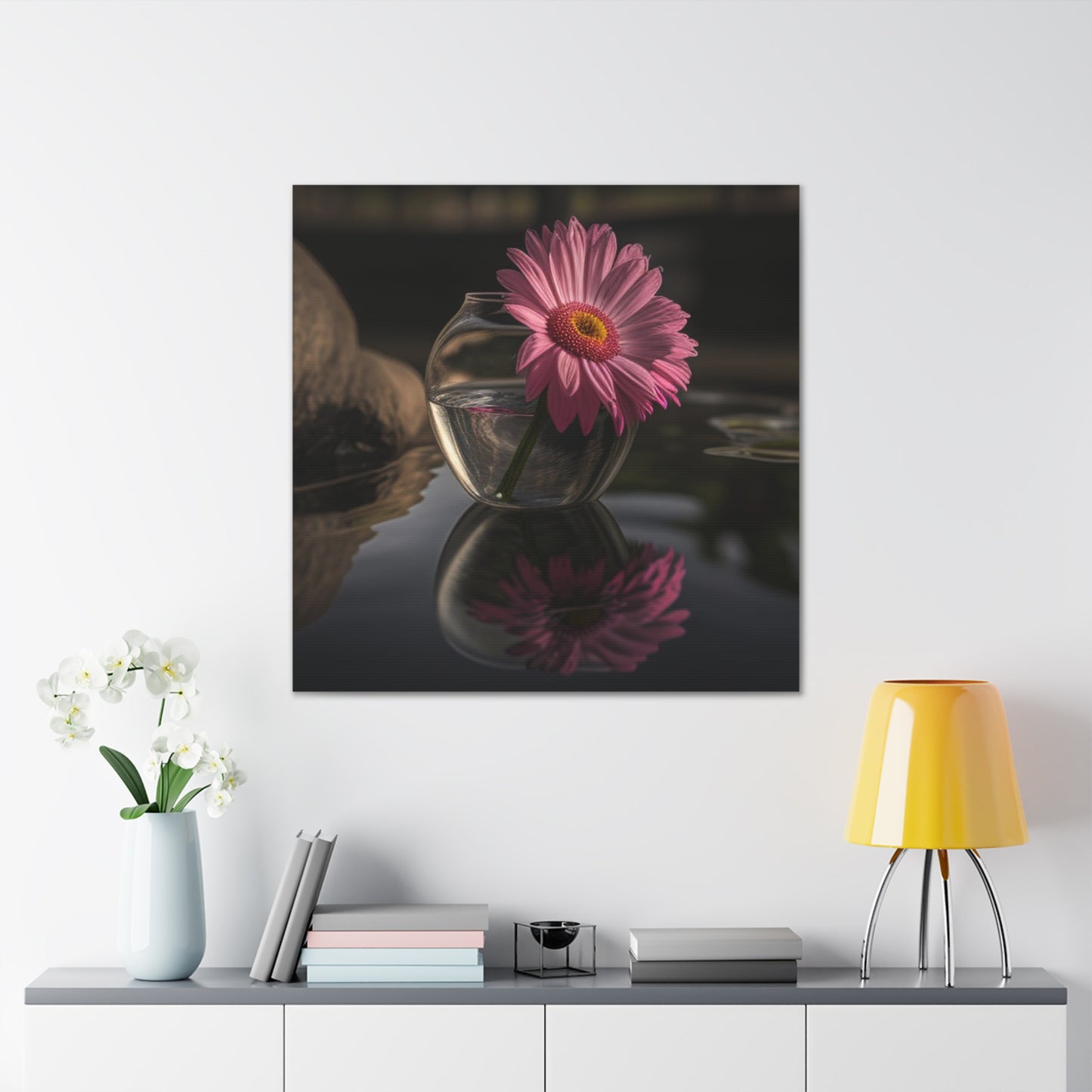 Canvas Gallery Wraps Pink Daisy 2