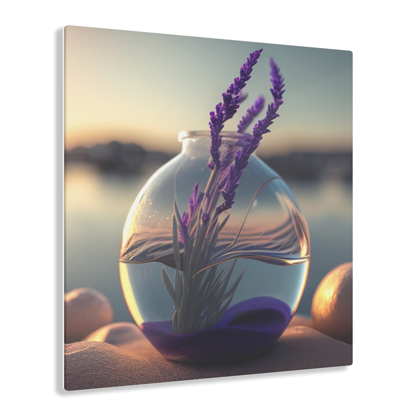 Acrylic Prints Lavender in a vase 3