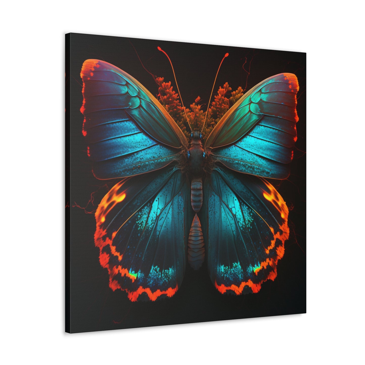 Canvas Gallery Wraps Neon Butterfly Flair 3