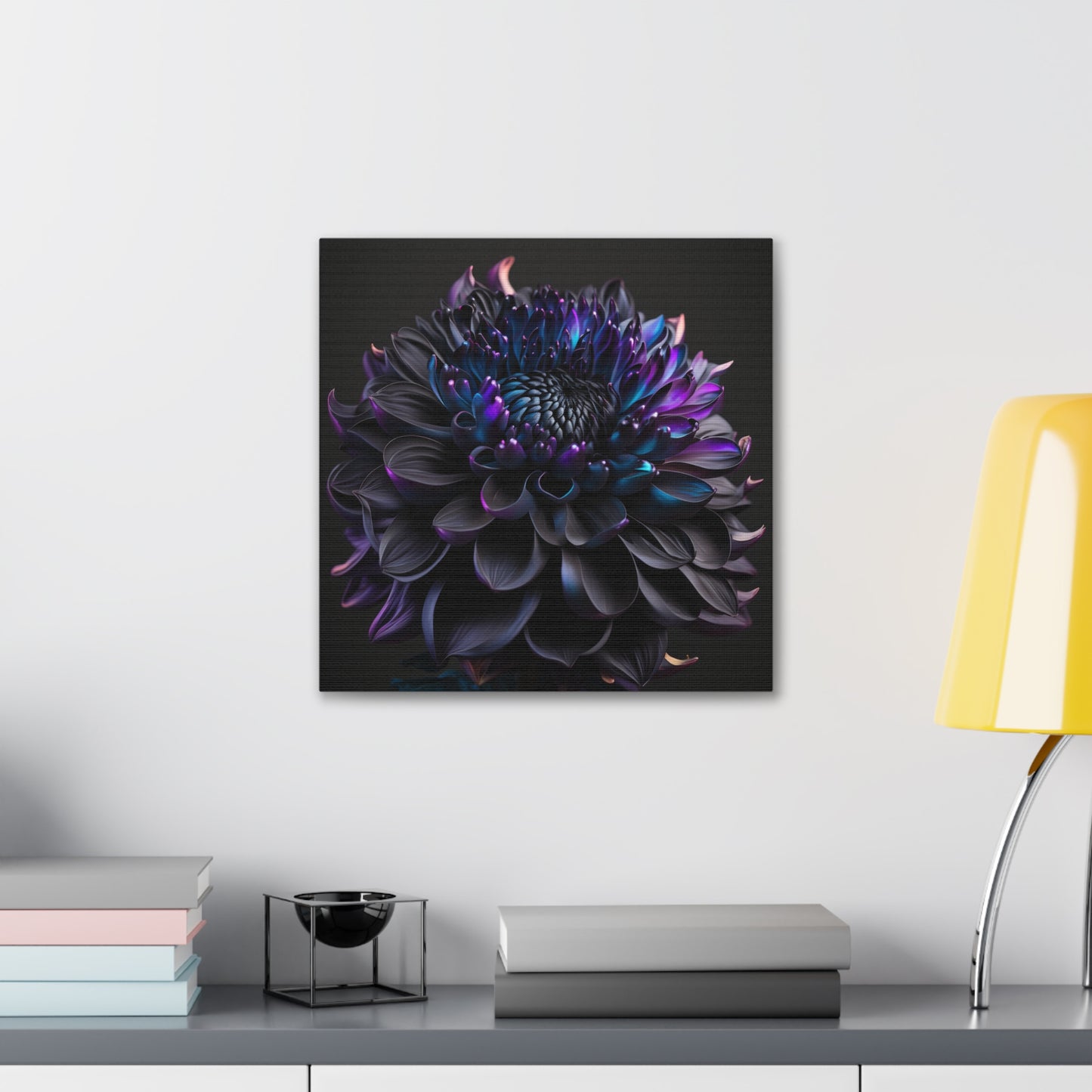 Canvas Gallery Wraps Dahlia Purple 2