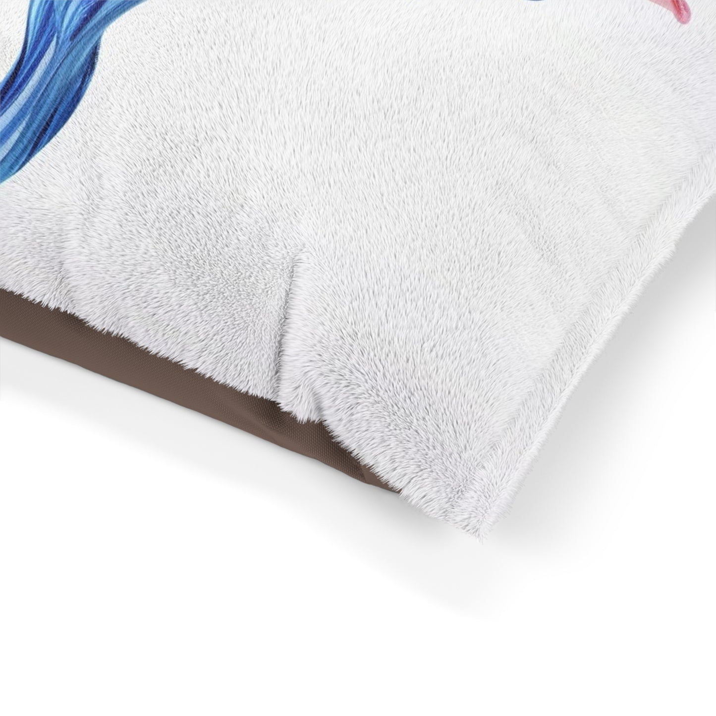 Pet Bed Pink & Blue Tulip Rose 4