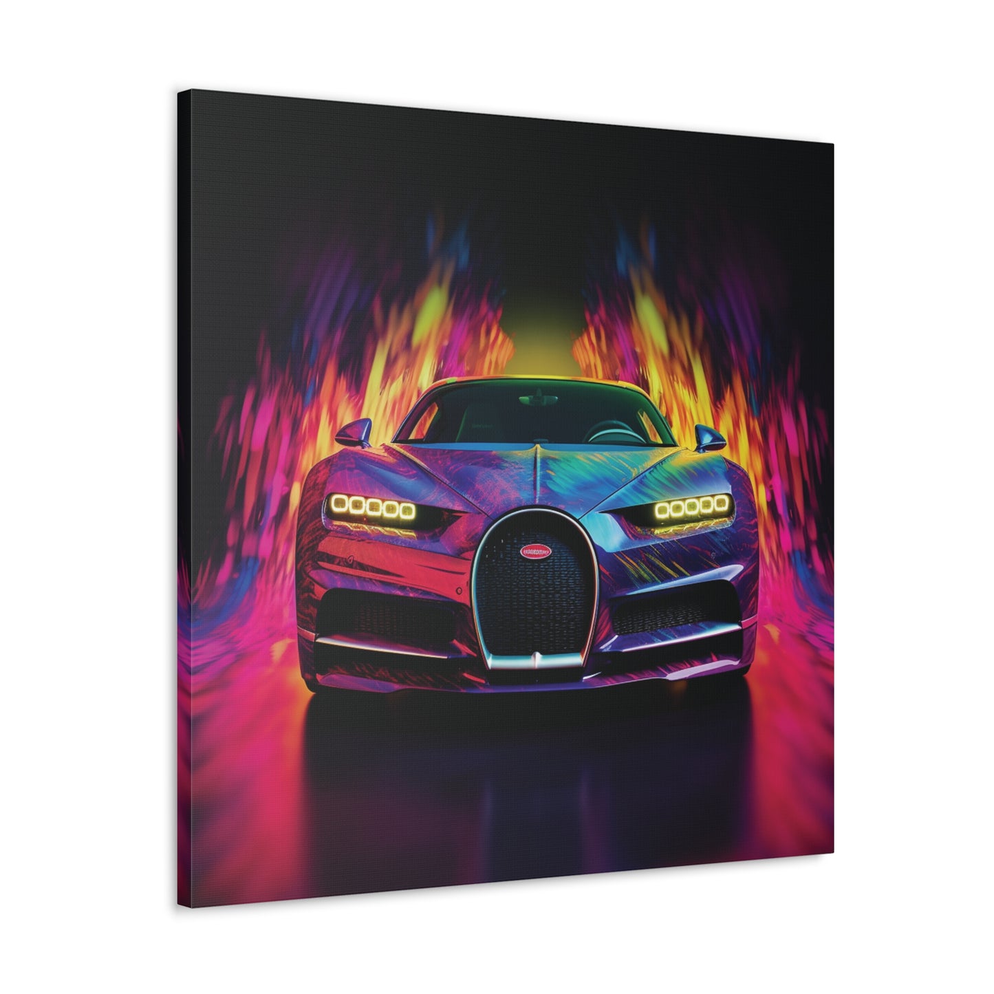 Canvas Gallery Wraps Florescent Bugatti Flair 3