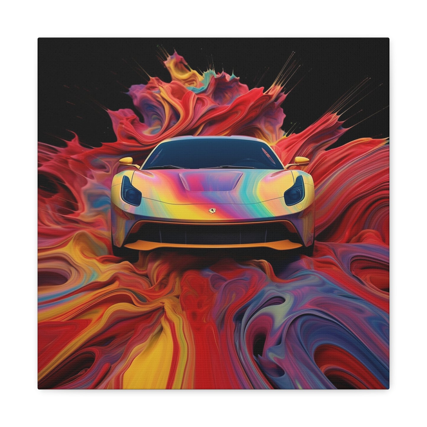 Canvas Gallery Wraps Ferrari Water Fusion 1