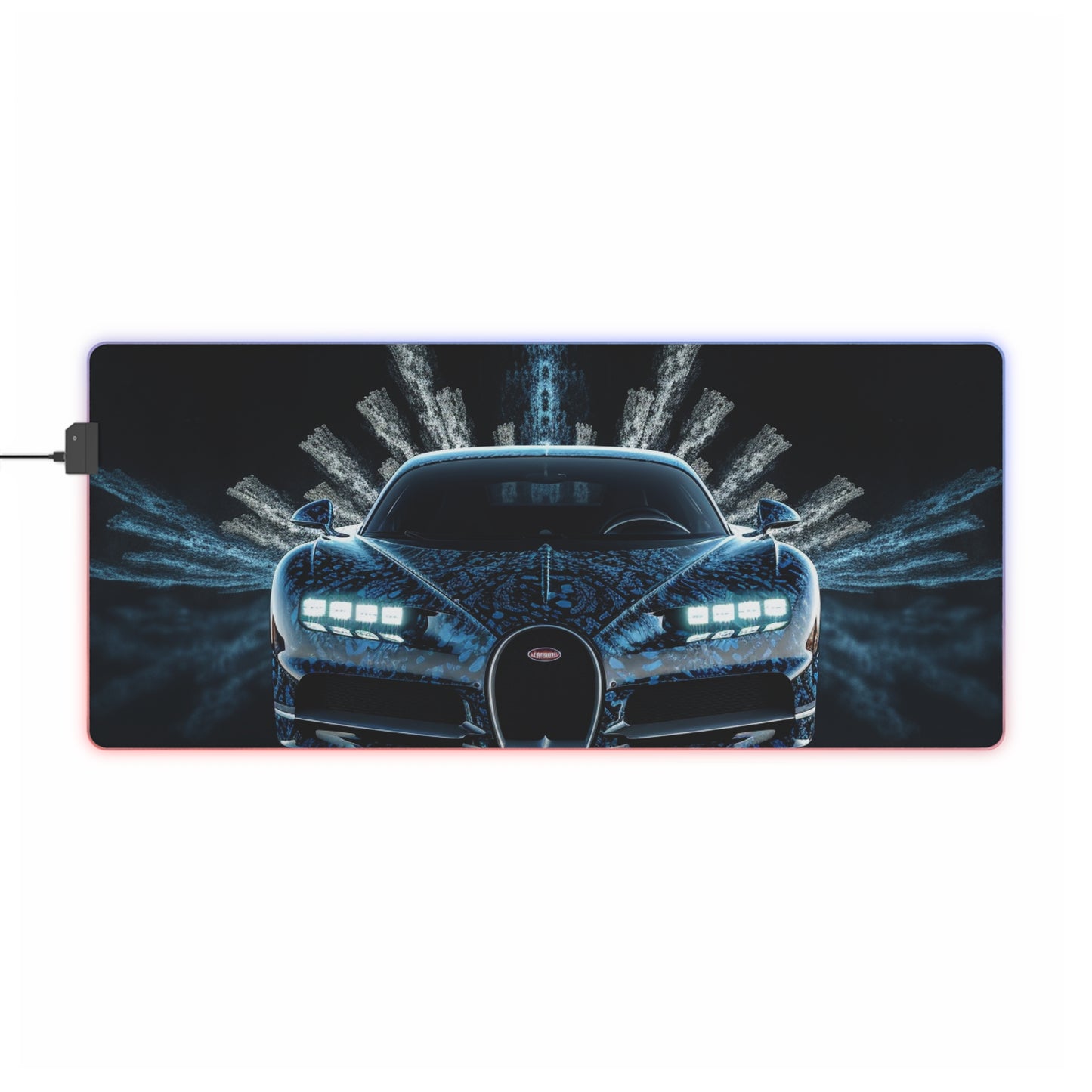 LED Gaming Mouse Pad Hyper Bugatti 2