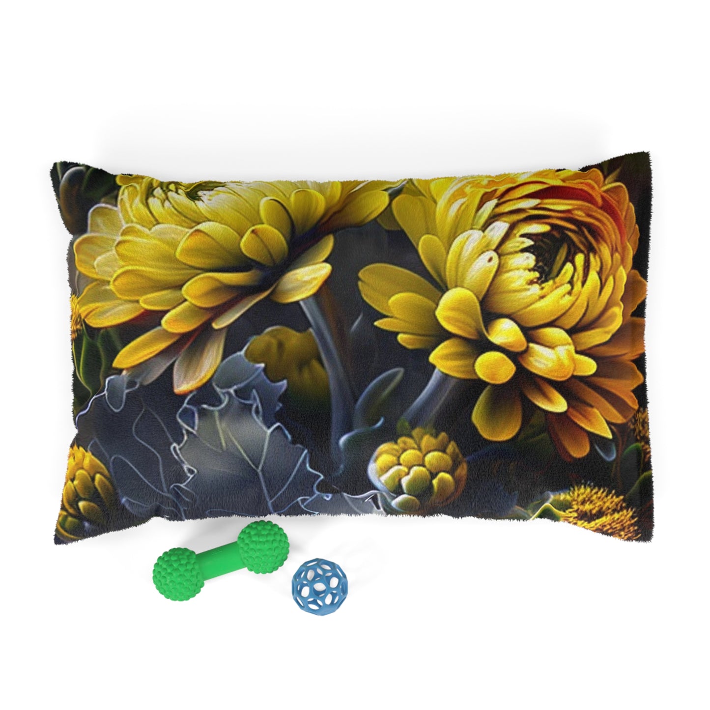 Pet Bed Yellow Hermosas Flores Amarillas 1