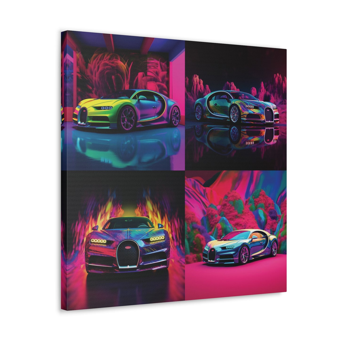 Canvas Gallery Wraps Florescent Bugatti Flair 5