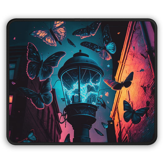 Gaming Mouse Pad  Street Light Butterfly 2