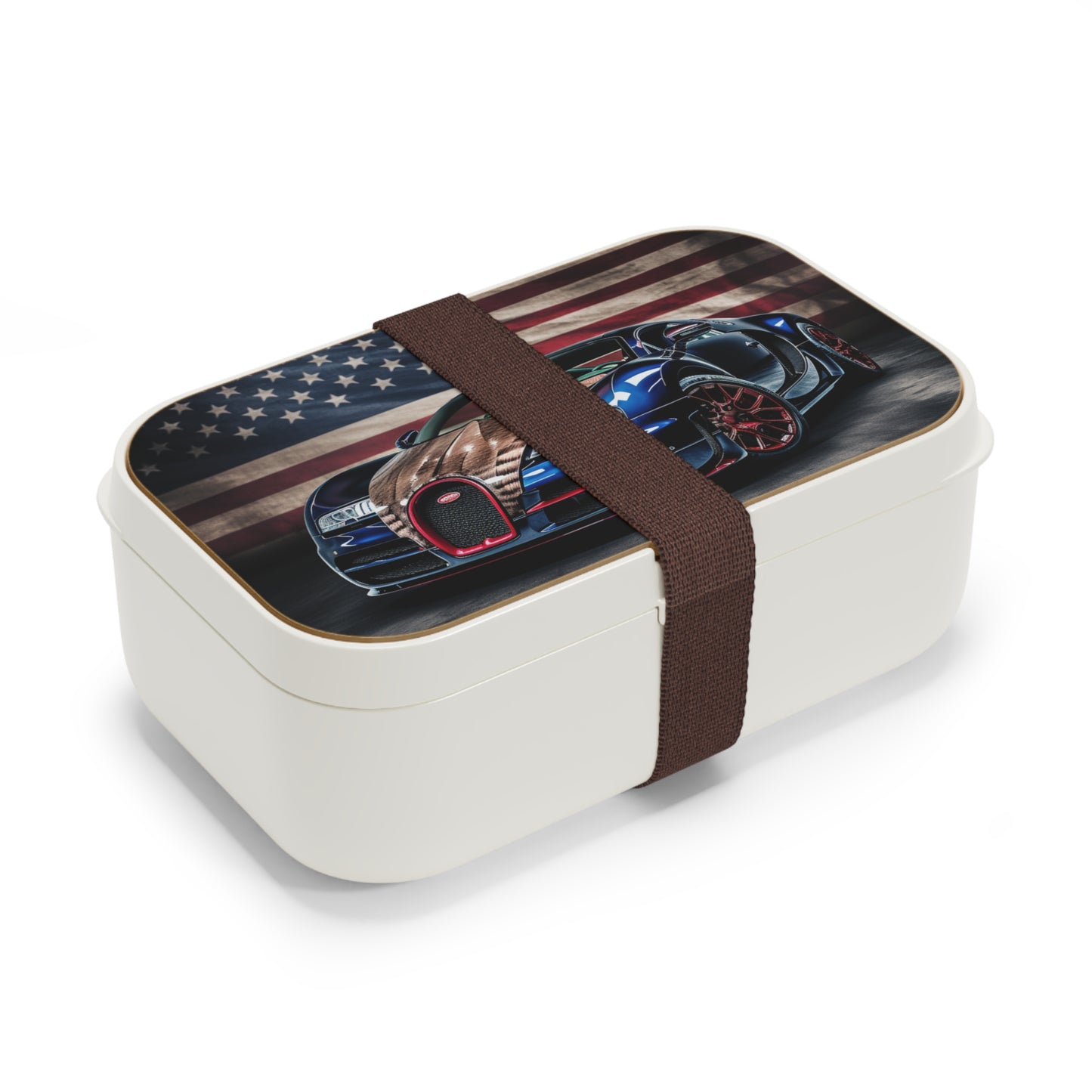 Bento Lunch Box Bugatti American Flag 4