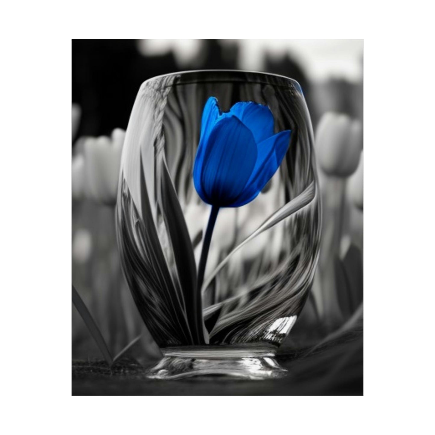 Premium Matte Vertical Posters Tulip 4