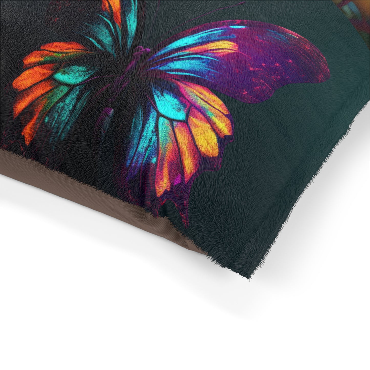 Pet Bed Hyper Colorful Butterfly Macro 5