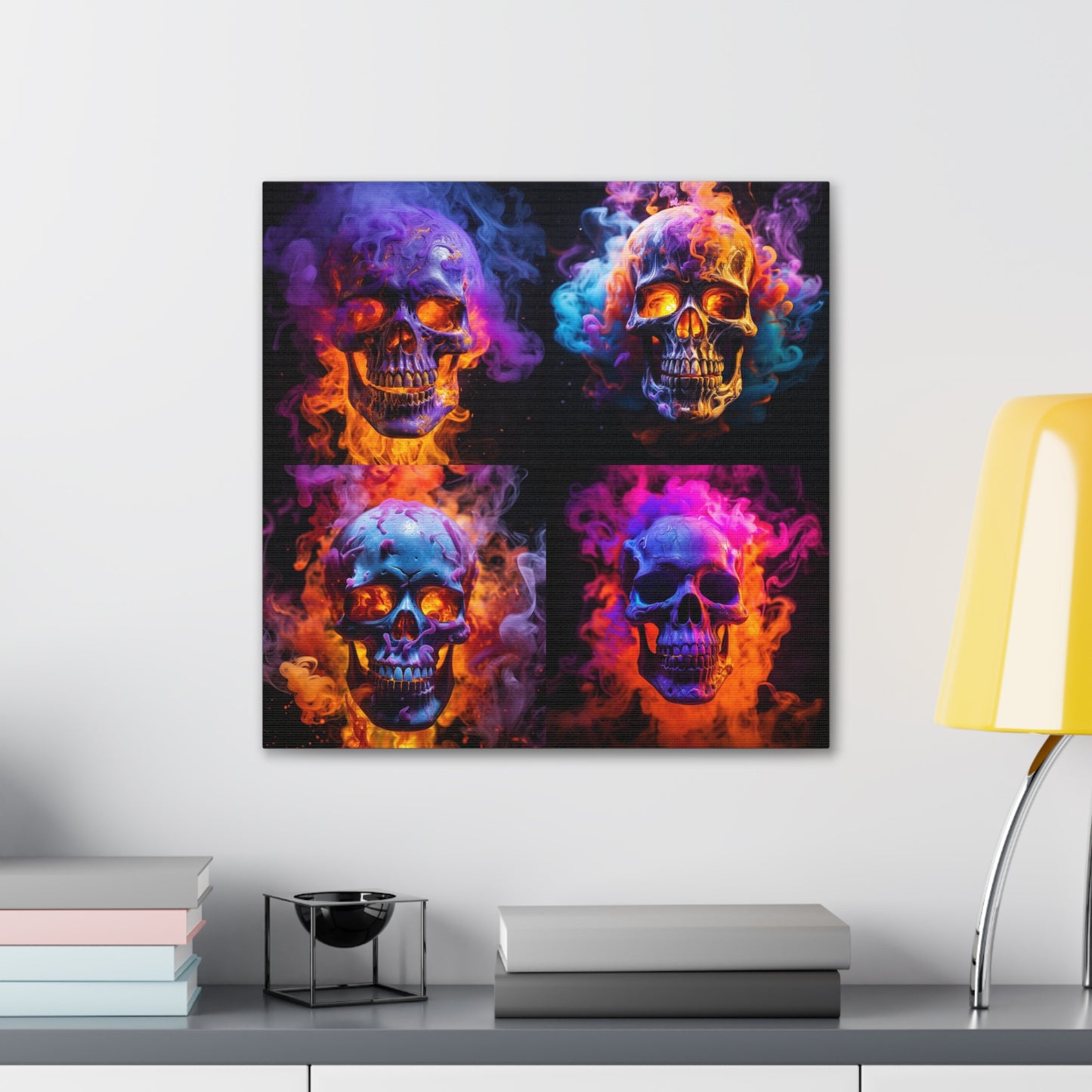 Canvas Gallery Wraps Macro Skull 5
