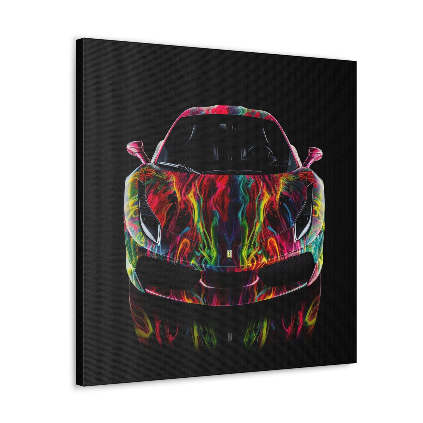 Canvas Gallery Wraps Ferrari Color 1