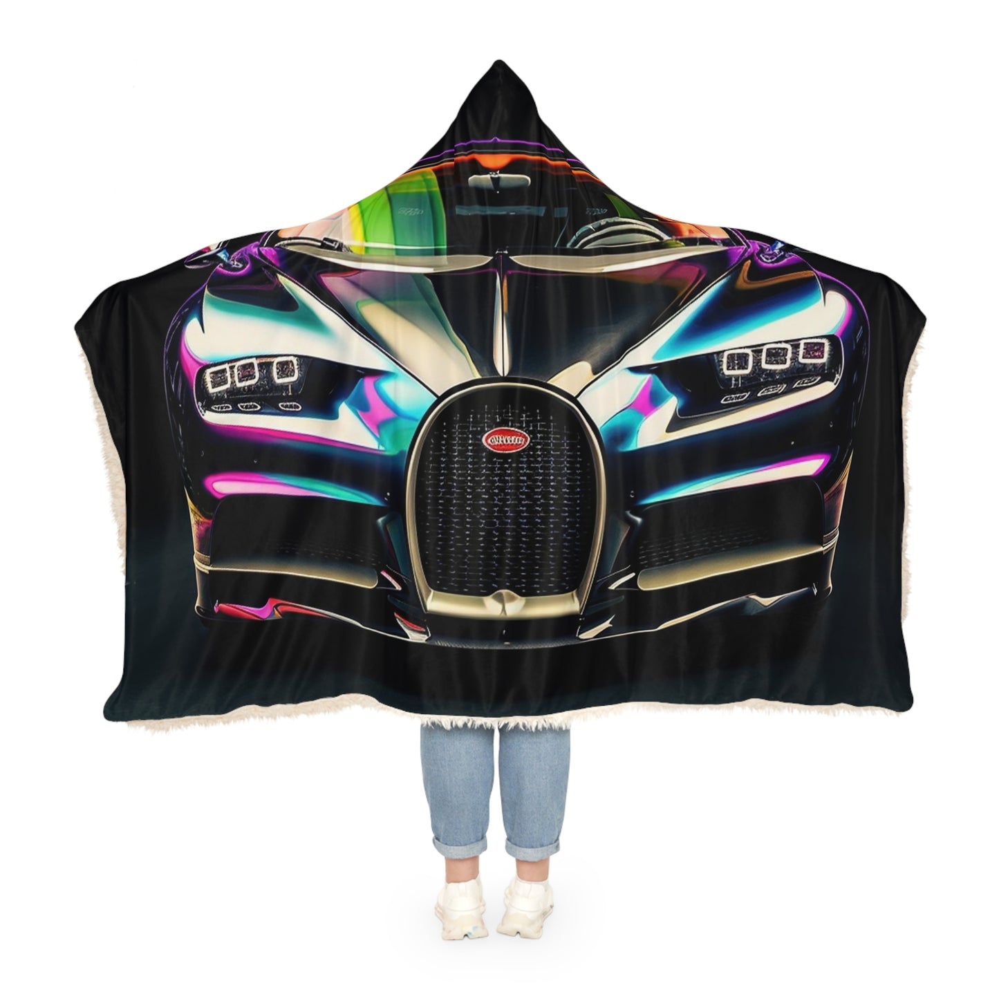 Snuggle Hooded Blanket Hyper Bugatti Chiron 4