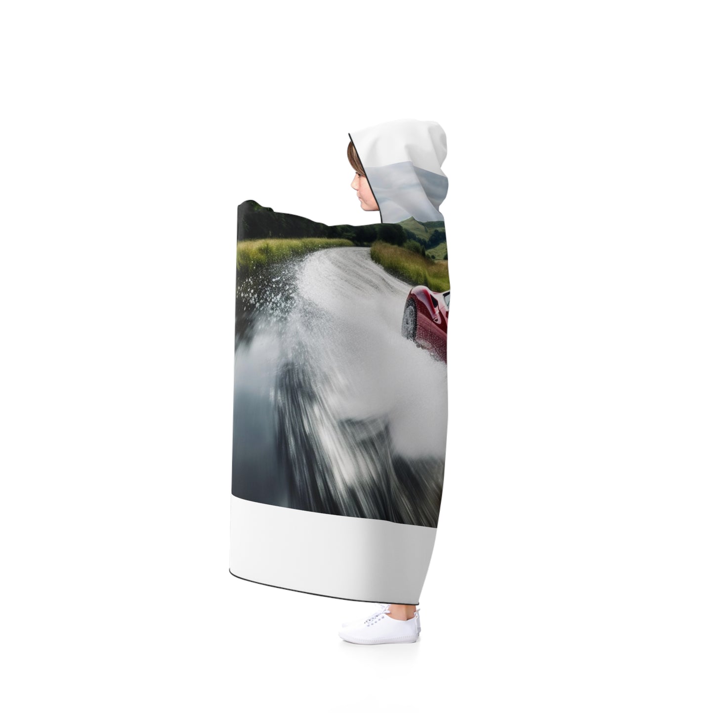 Hooded Blanket Water Ferrari Splash 4