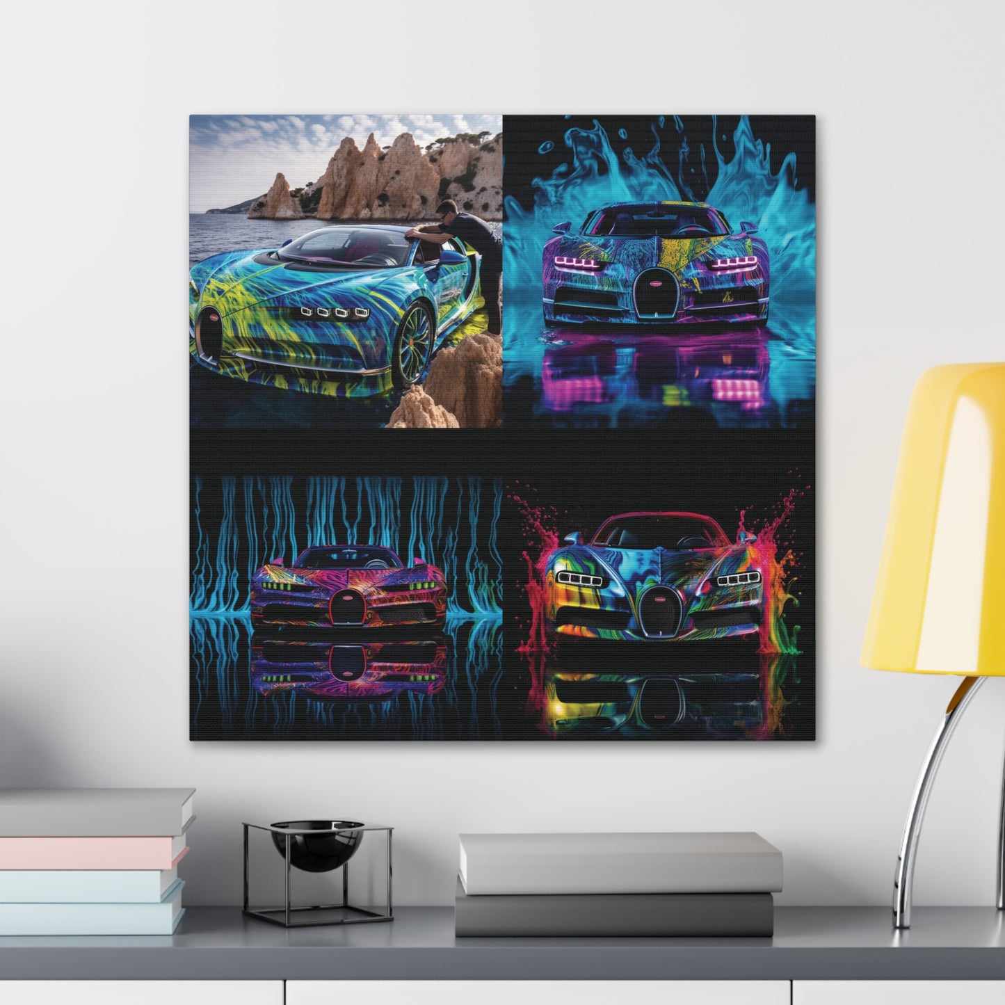 Canvas Gallery Wraps Bugatti Water 5