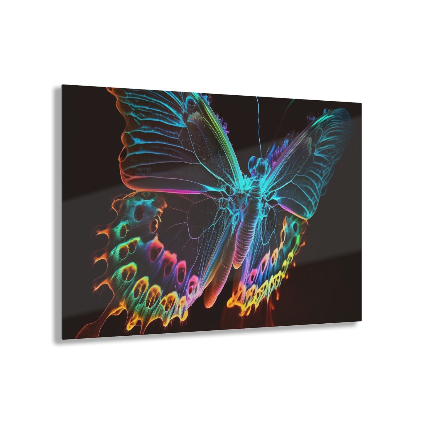 Acrylic Prints Thermal Butterfly 2