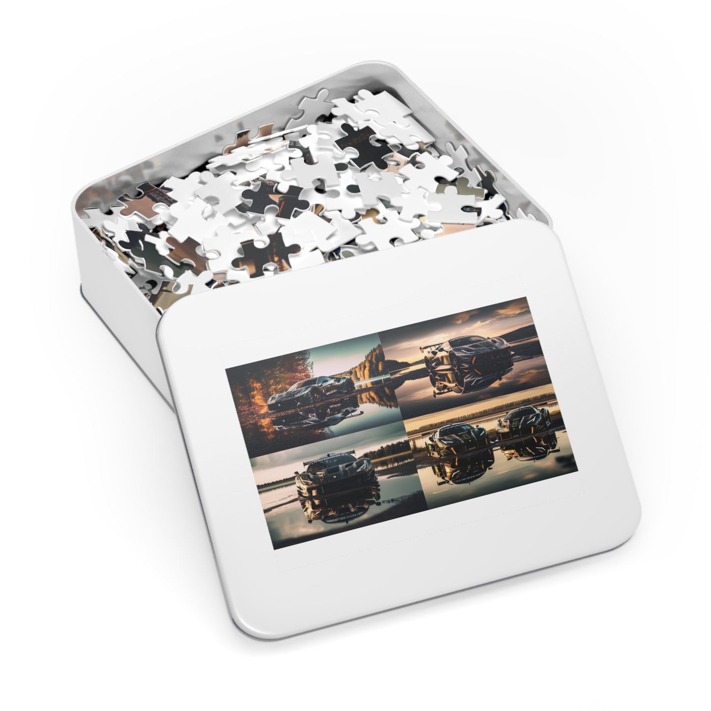 Jigsaw Puzzle (30, 110, 252, 500,1000-Piece) Ferrari Lake 5