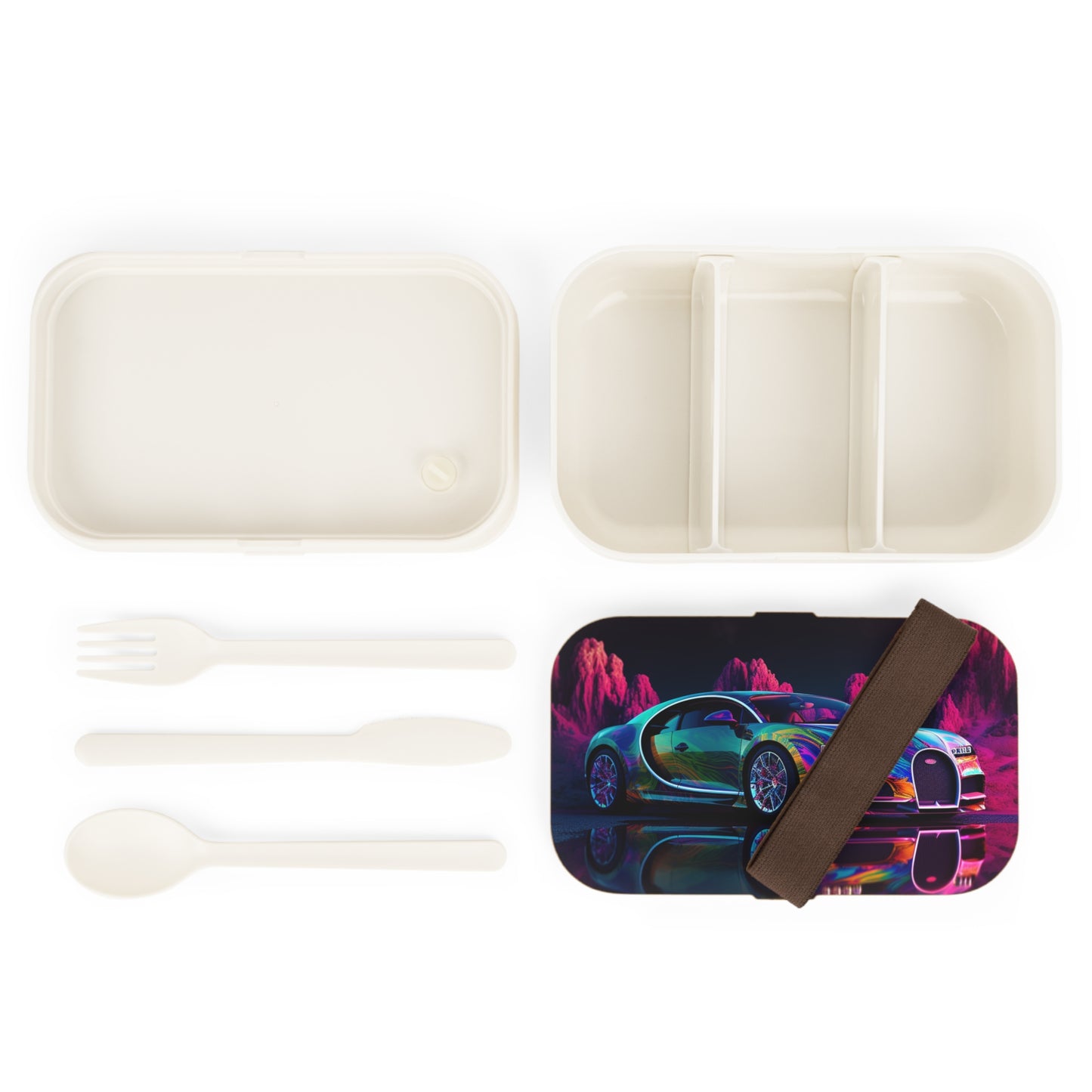 Bento Lunch Box Florescent Bugatti Flair 2