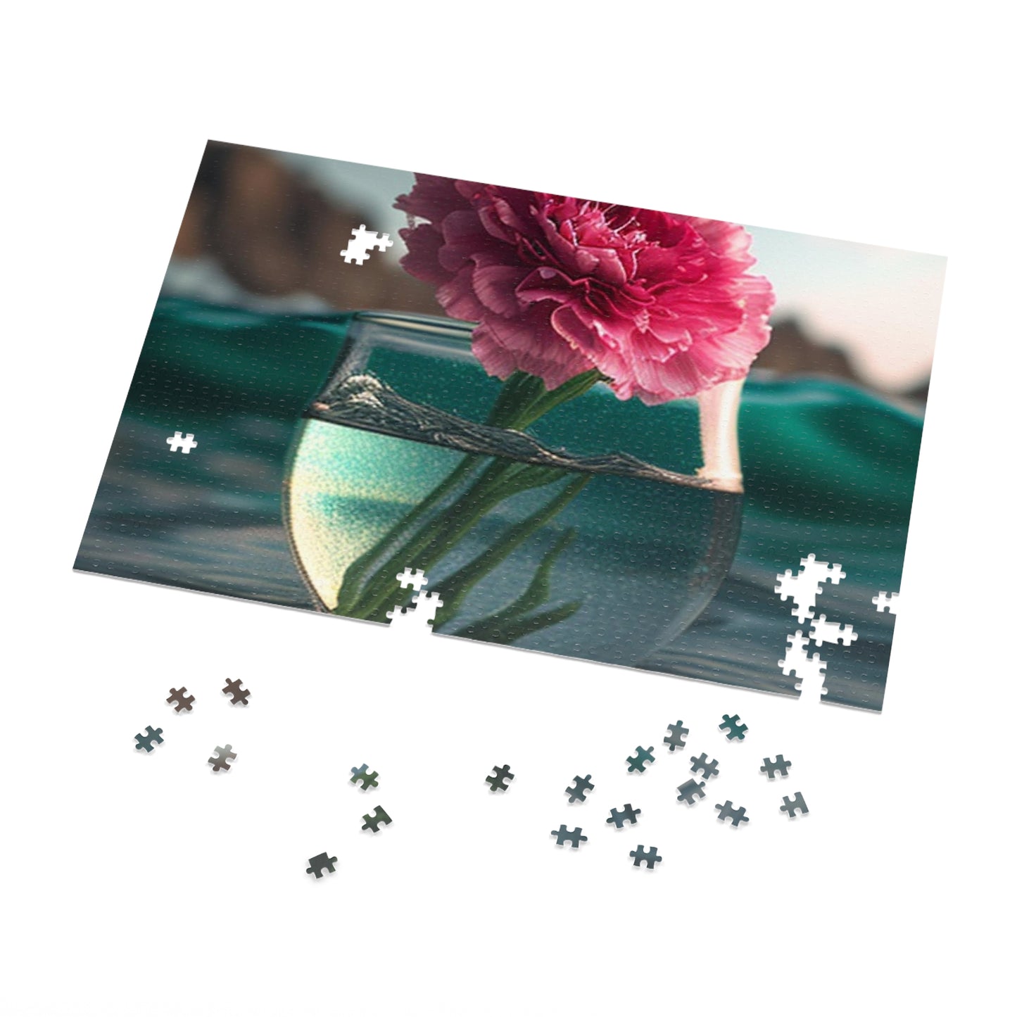 Jigsaw Puzzle (30, 110, 252, 500,1000-Piece) Carnation 1