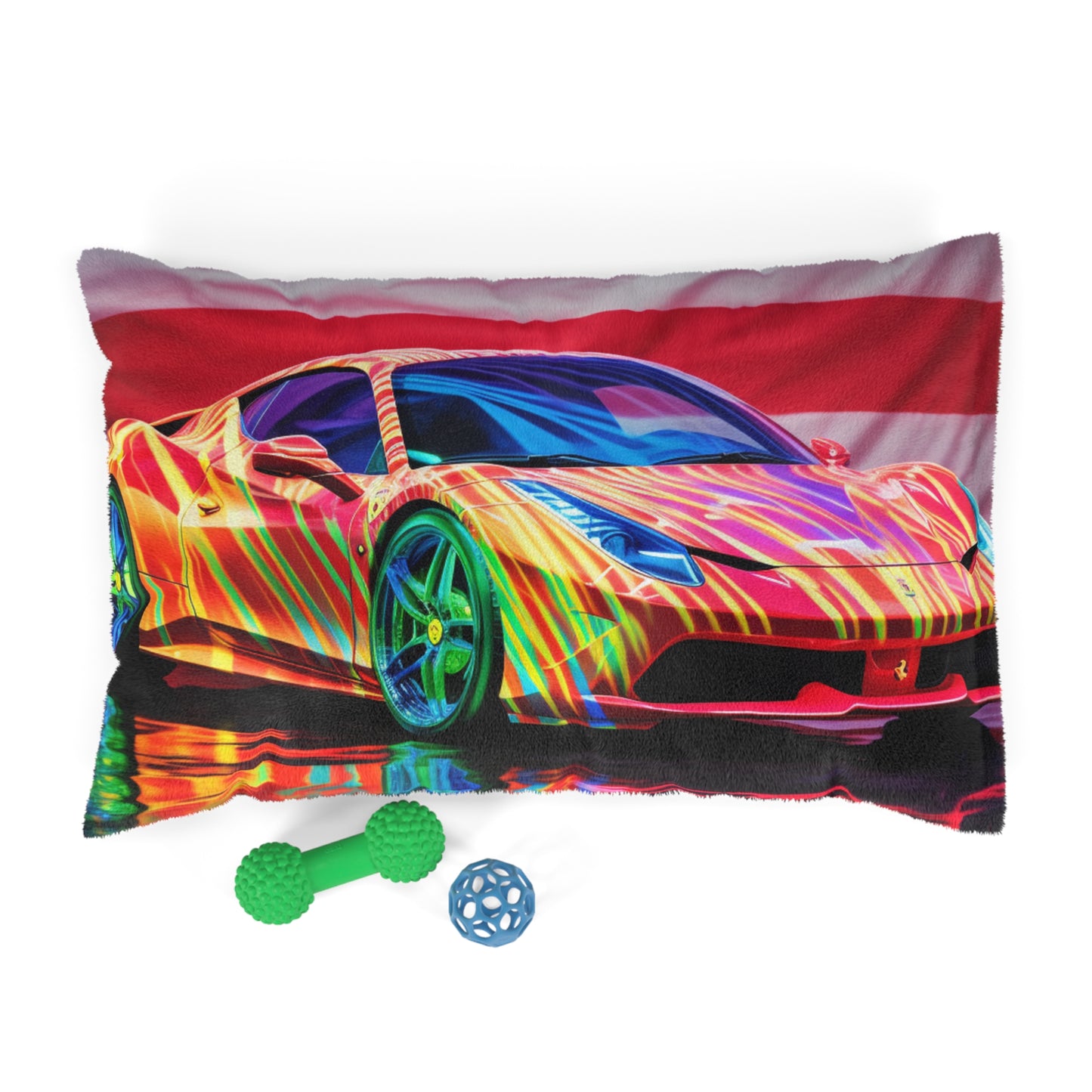Pet Bed Hyper Colorfull Ferrari 4