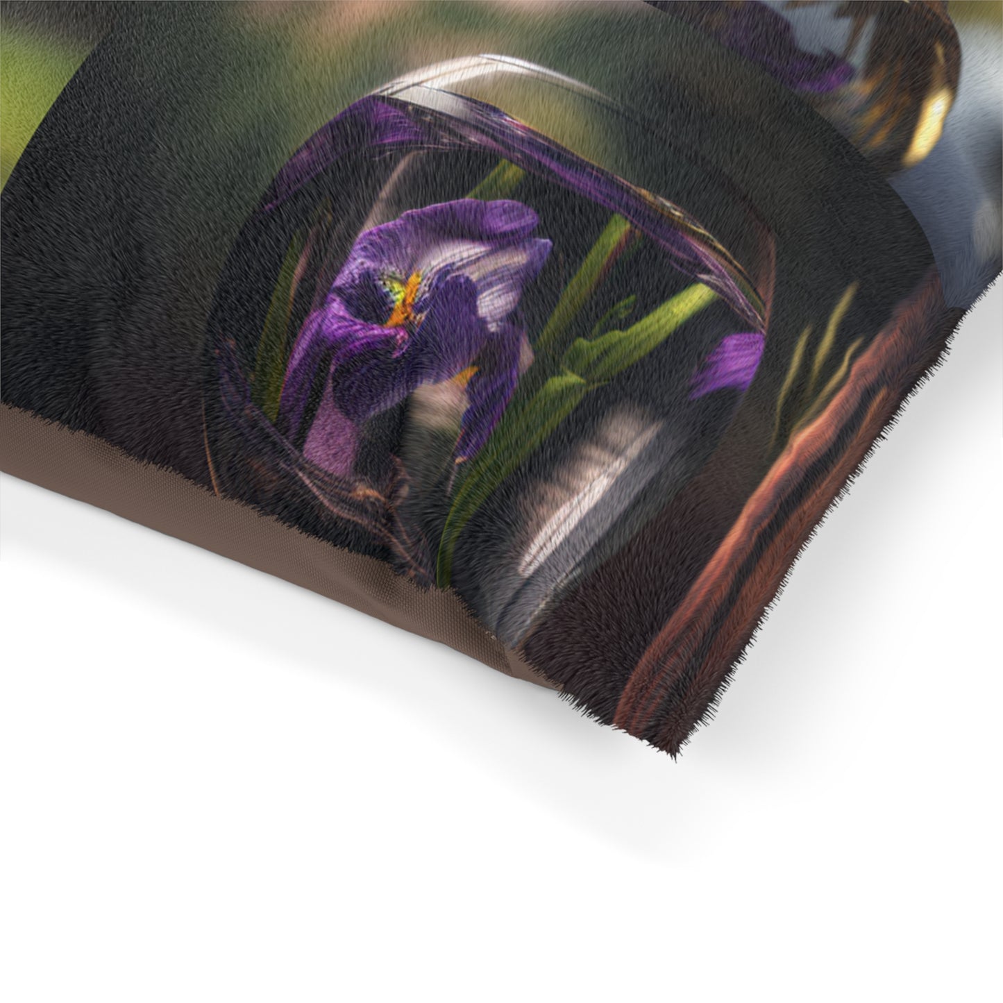 Pet Bed Purple Iris in a vase 5